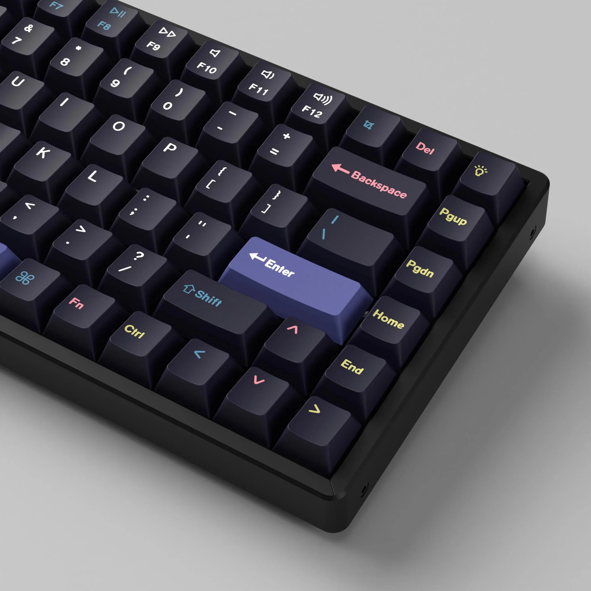 Set completo de teclas PBT de perfil Cherry con sublimación de tinta - Cyber Developer