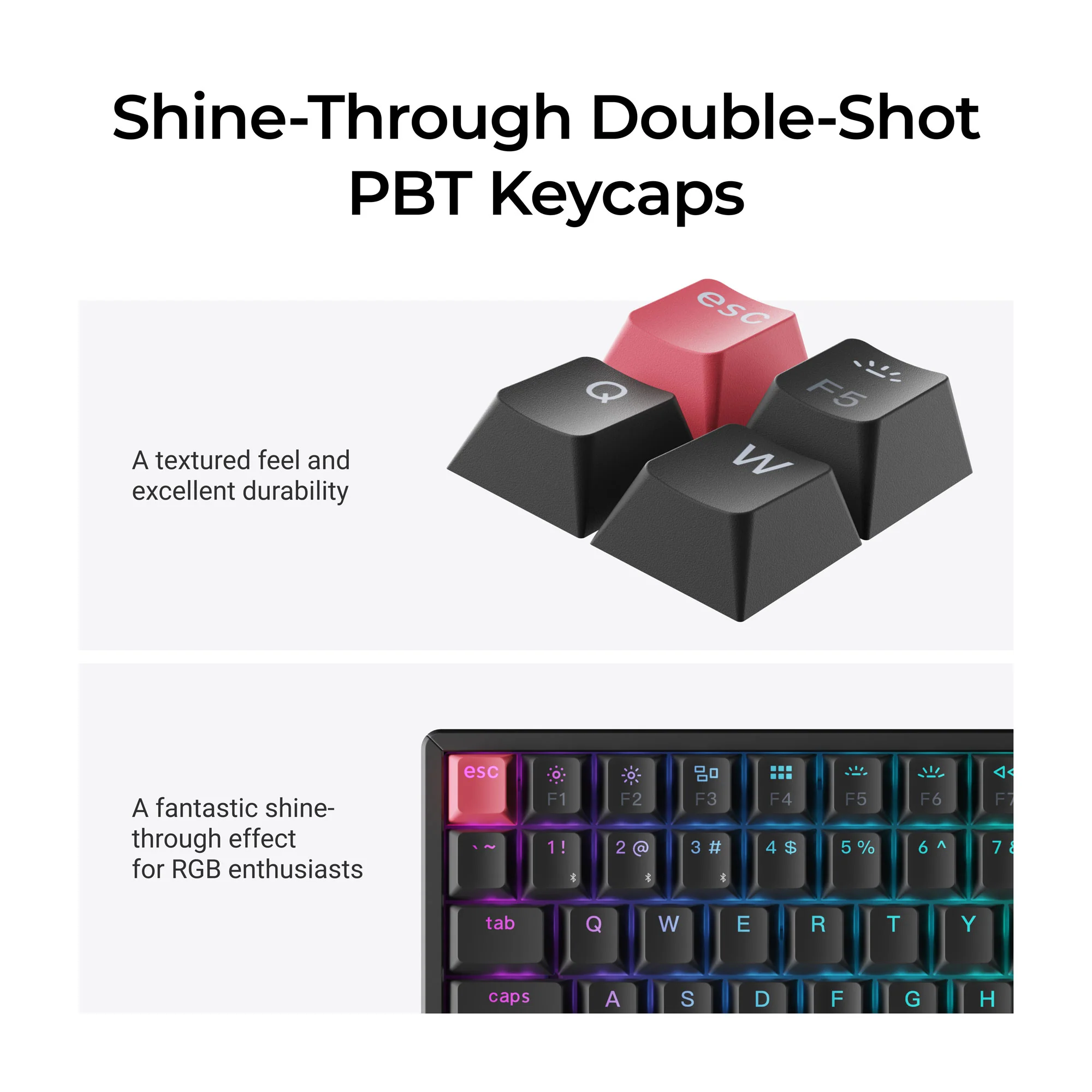 Keychron K2 QMK Teclado mecánico inalámbrico (Versión 3)