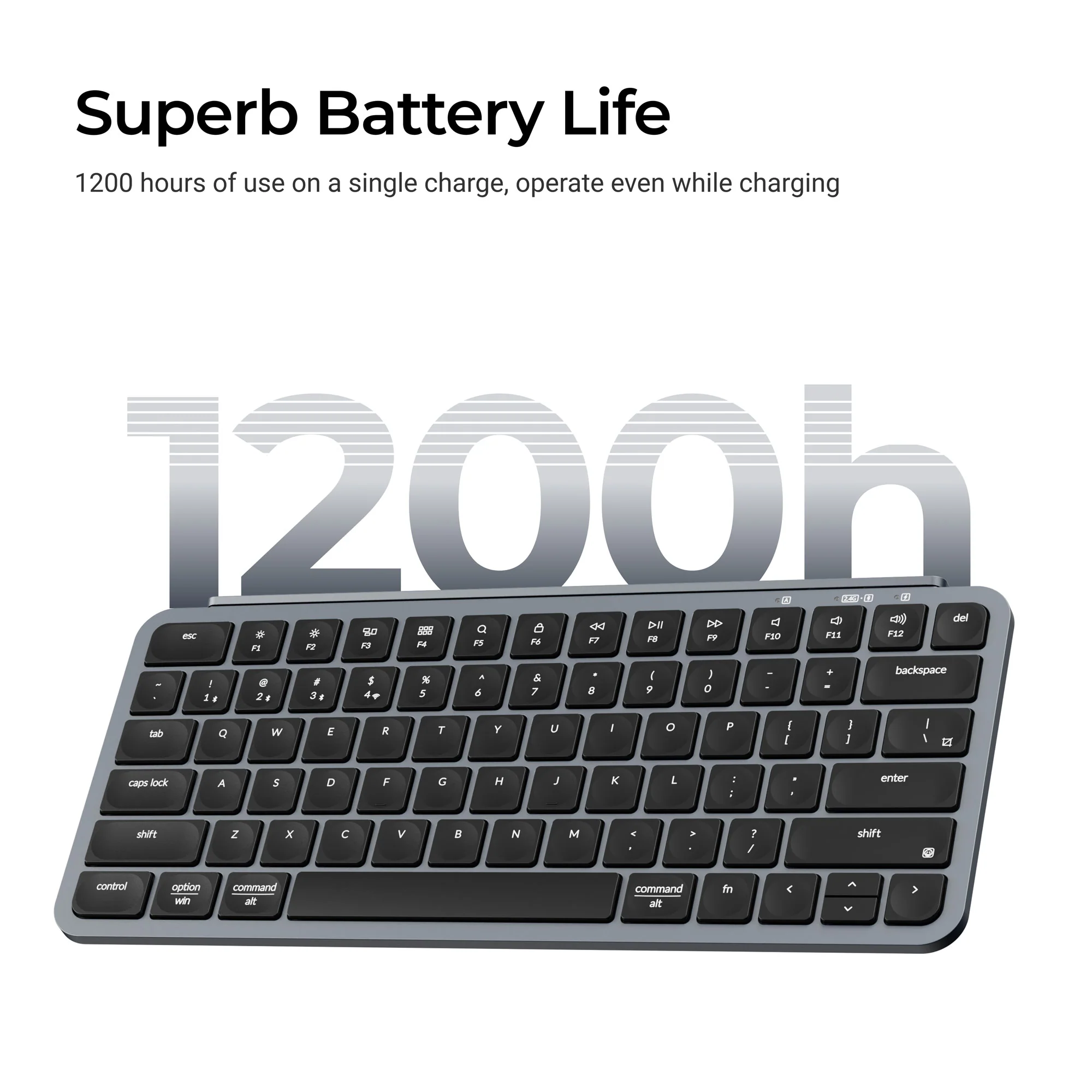 Keychron B1 Pro Ultra-slim trådløst tastatur