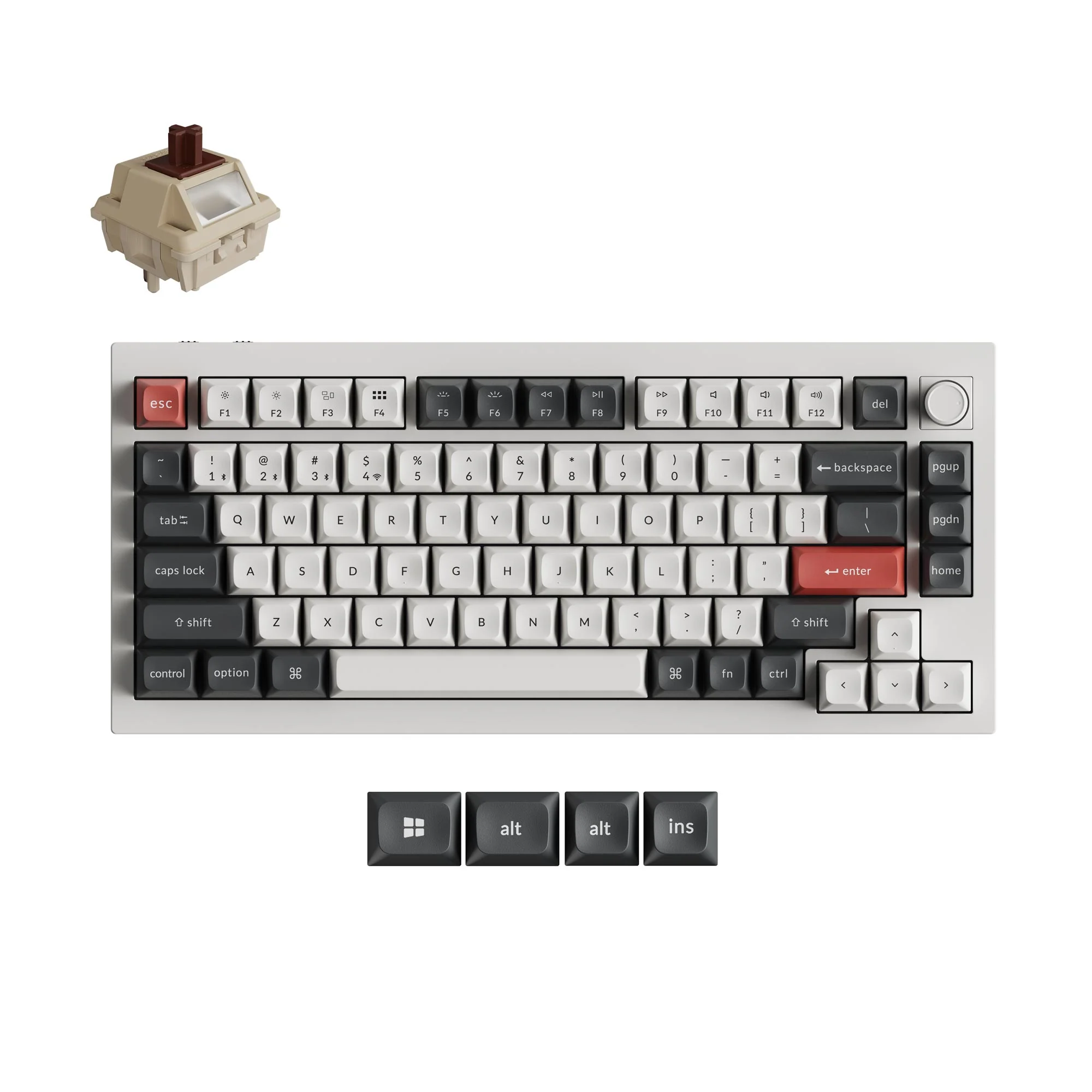 Keychron Q1 Ultra 8K langaton custom-mekaaninen näppäimistö