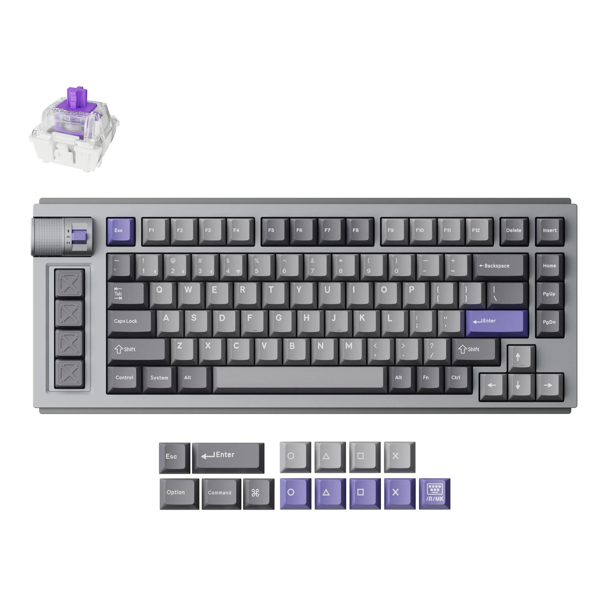 Lemokey L1 HE Teclado gaming personalizado inalámbrico con interruptor magnético