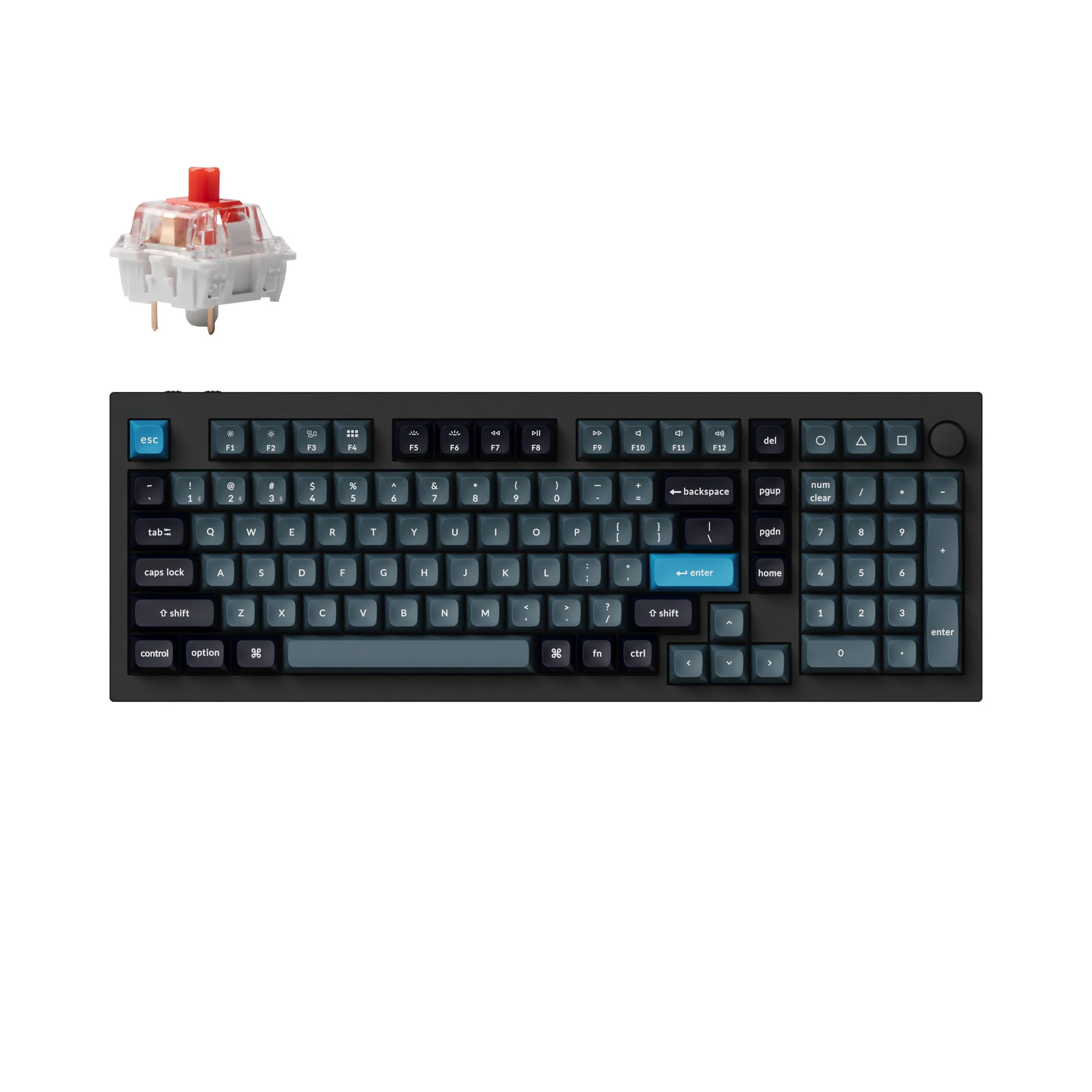Keychron Q5 Pro QMK/VIA Kabellose mechanische Custom-Tastatur