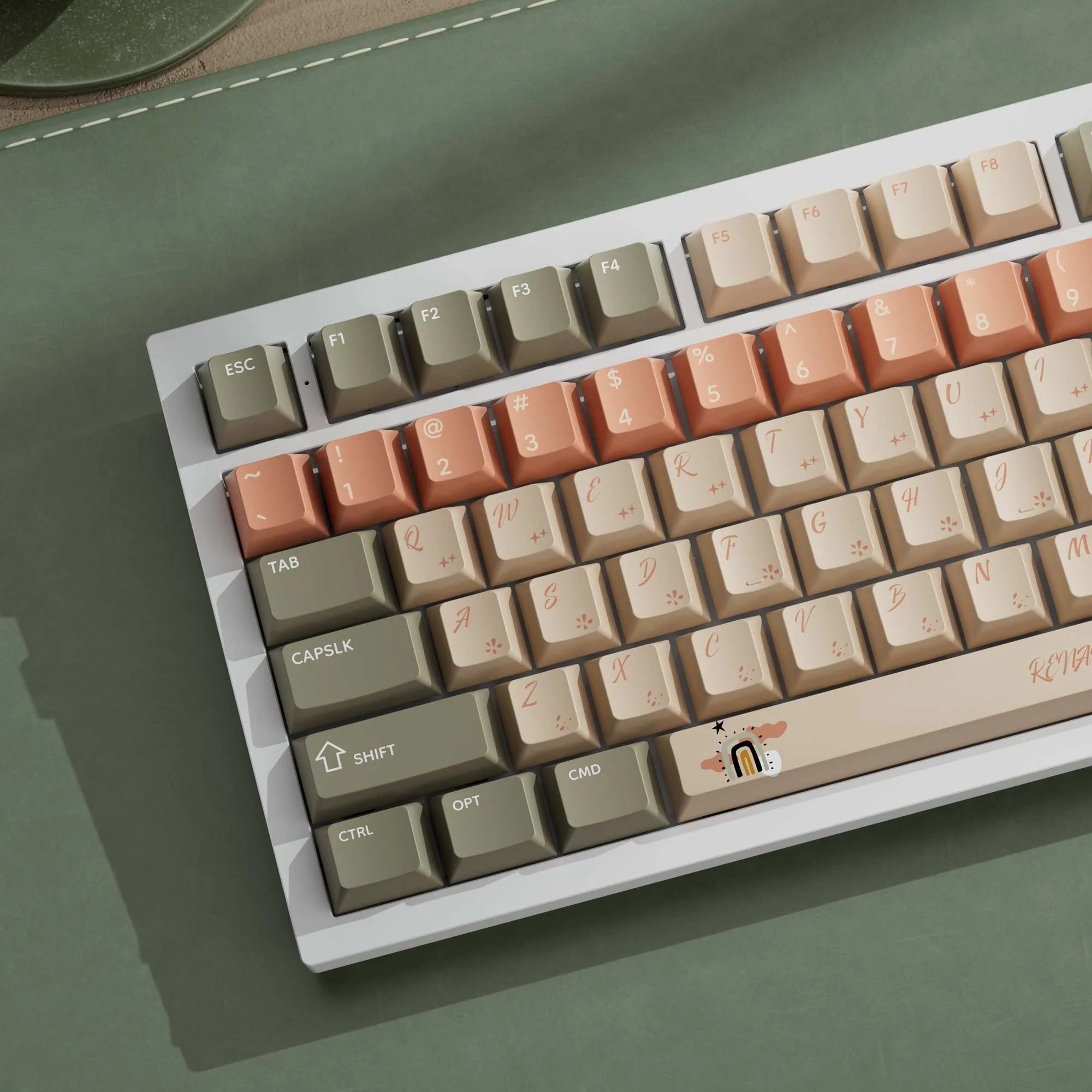 Renaissance - Conjunto Completo de Keycaps PBT Dye-Sub Perfil Cherry