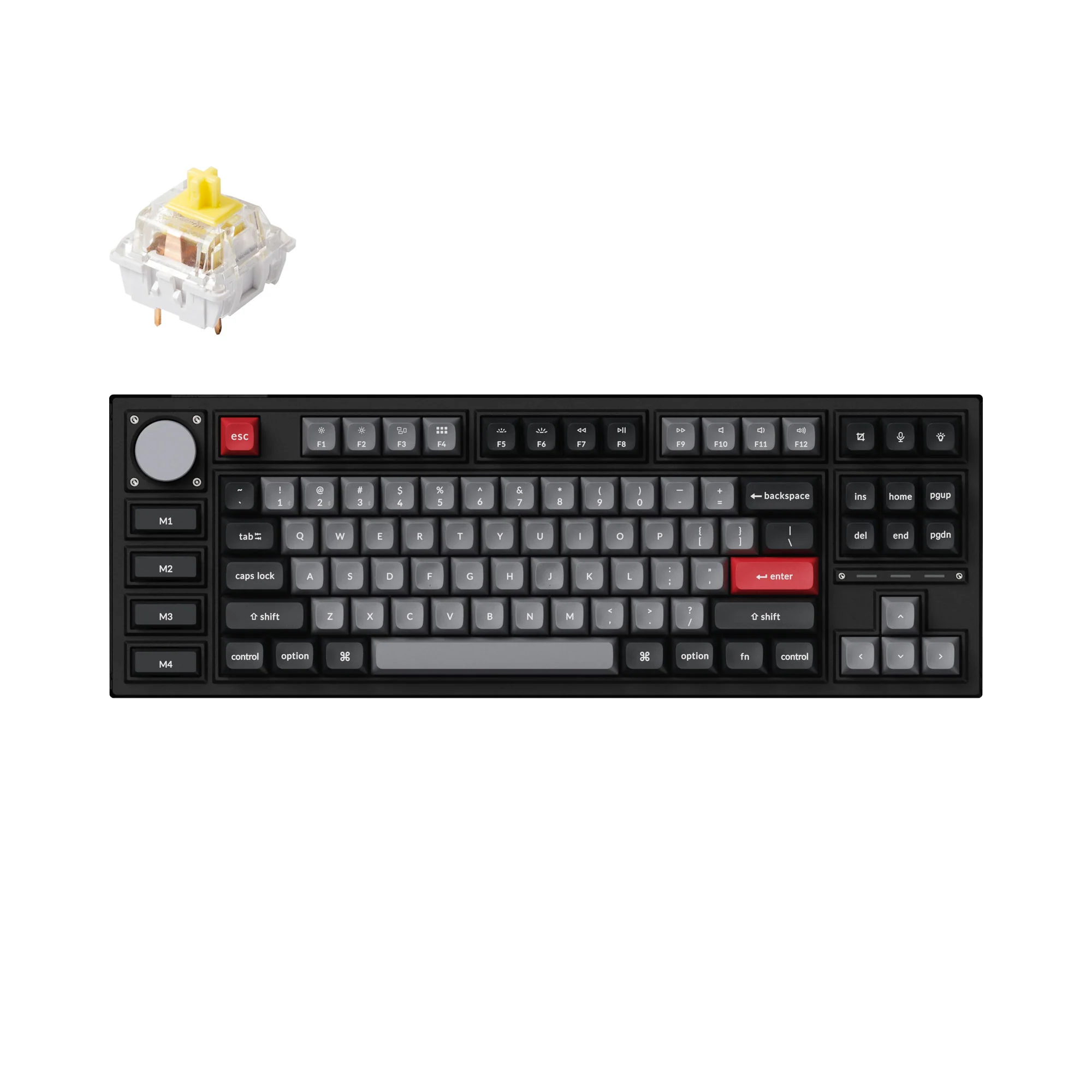 Keychron Q3 Pro teclado mecánico inalámbrico personalizable QMK/VIA