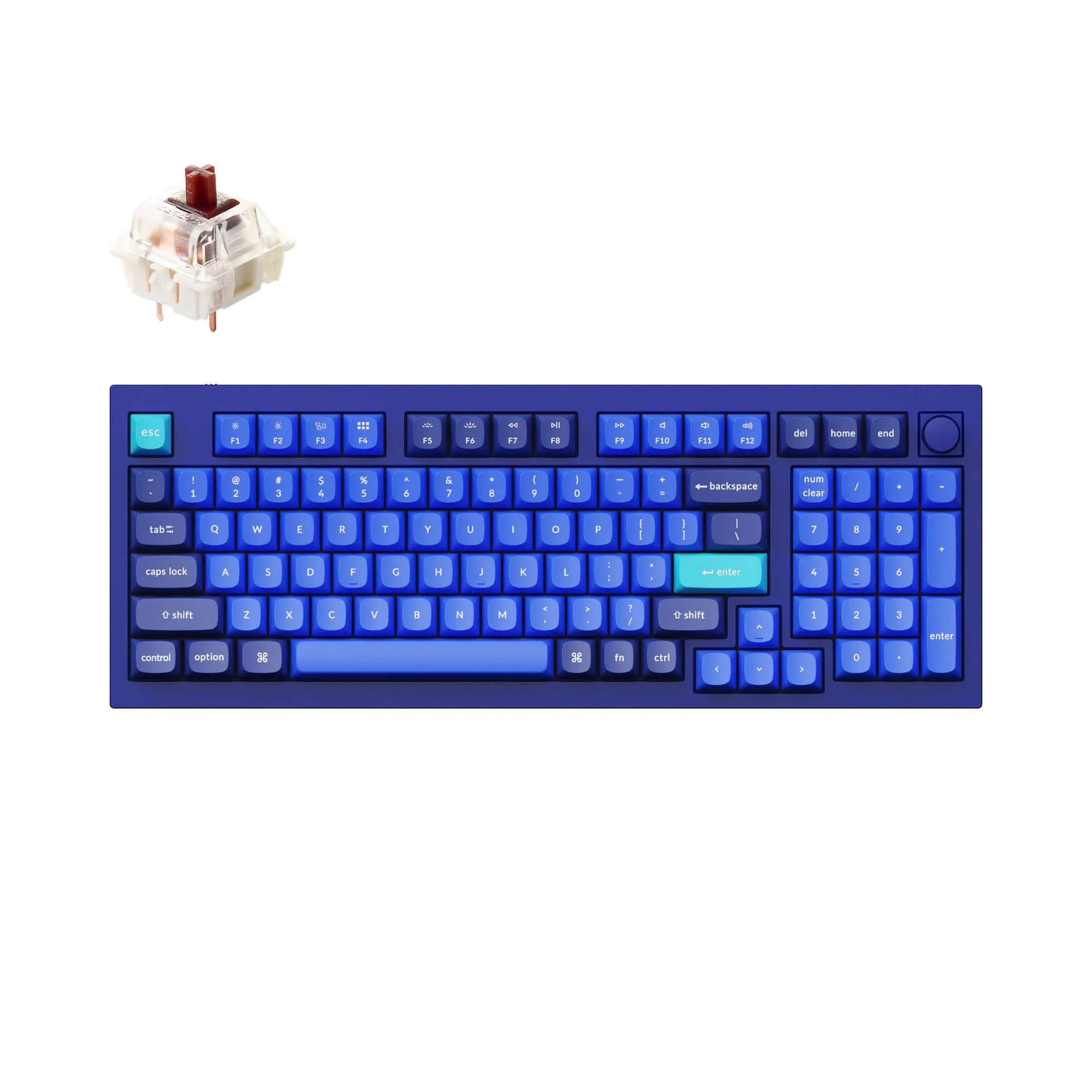 Klawiatura mechaniczna Keychron Q5 QMK Custom