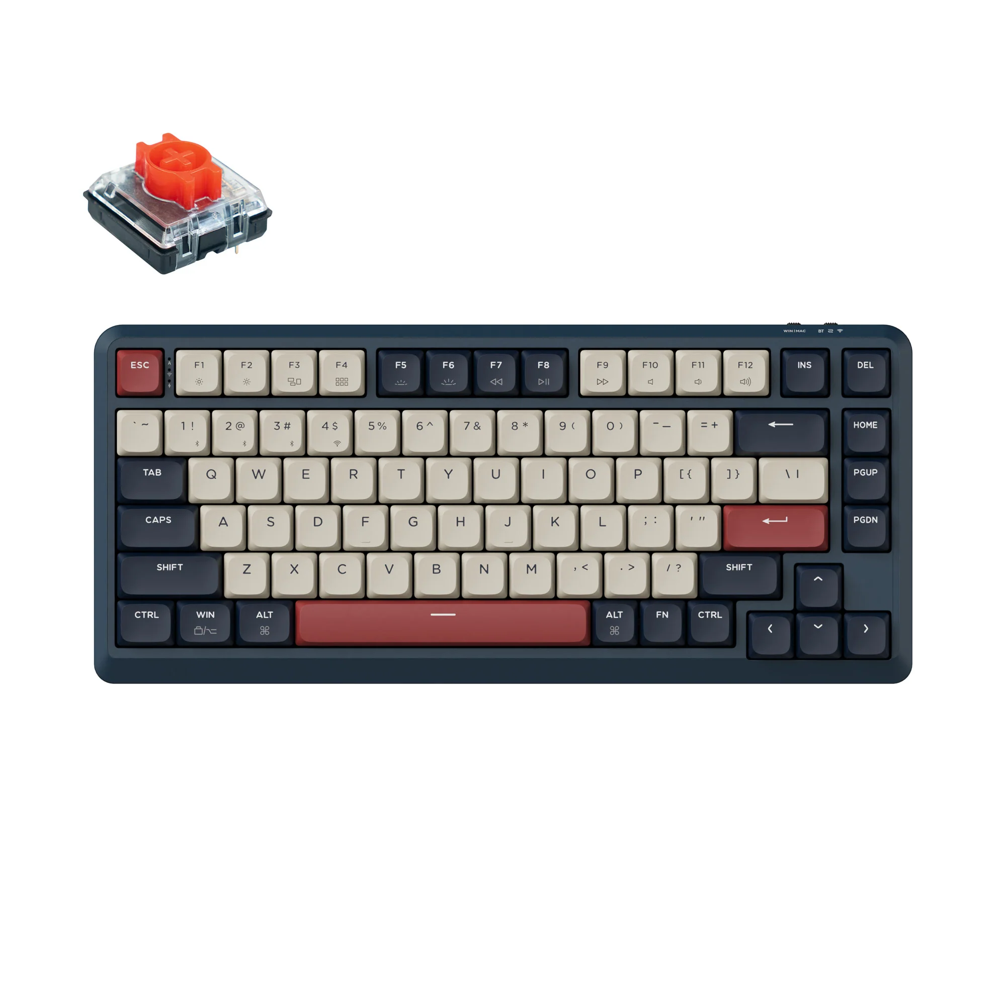Keychron J1 QMK Wireless Mechanical Keyboard