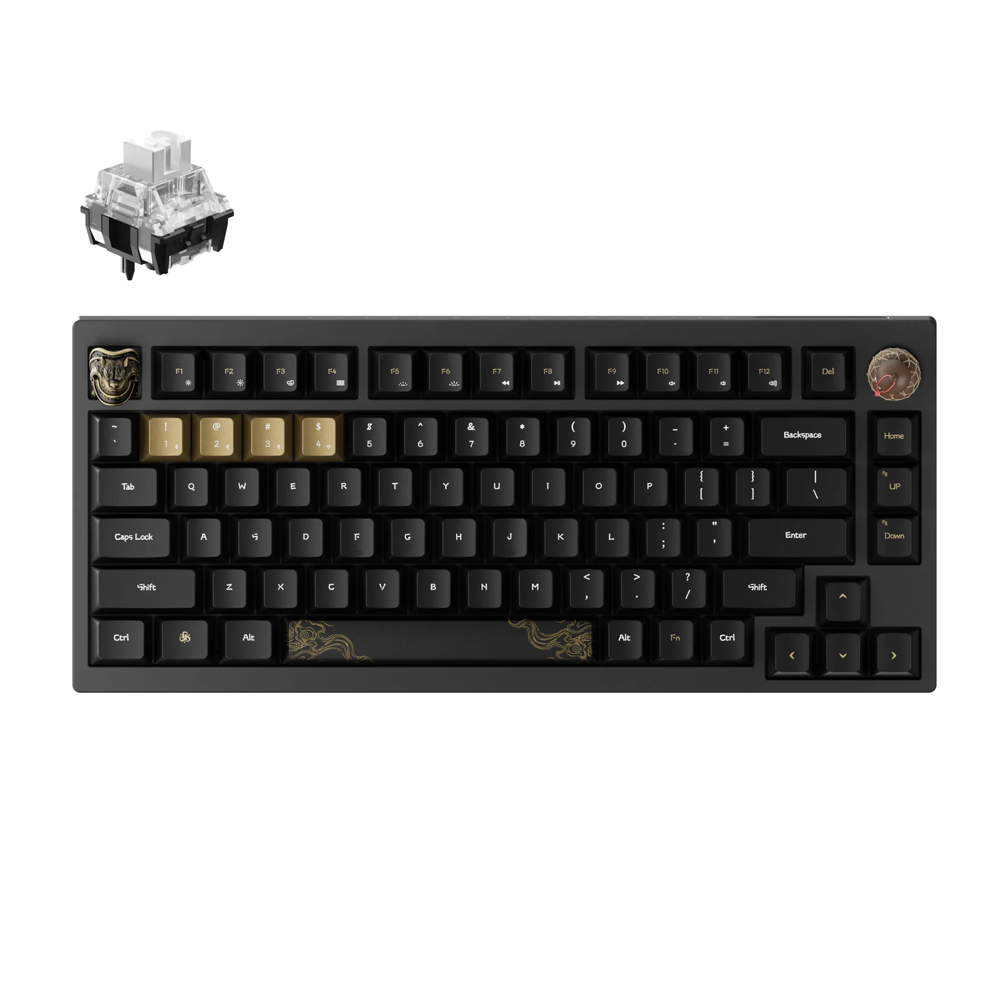Black Myth Wukong Teclado mecánico inalámbrico