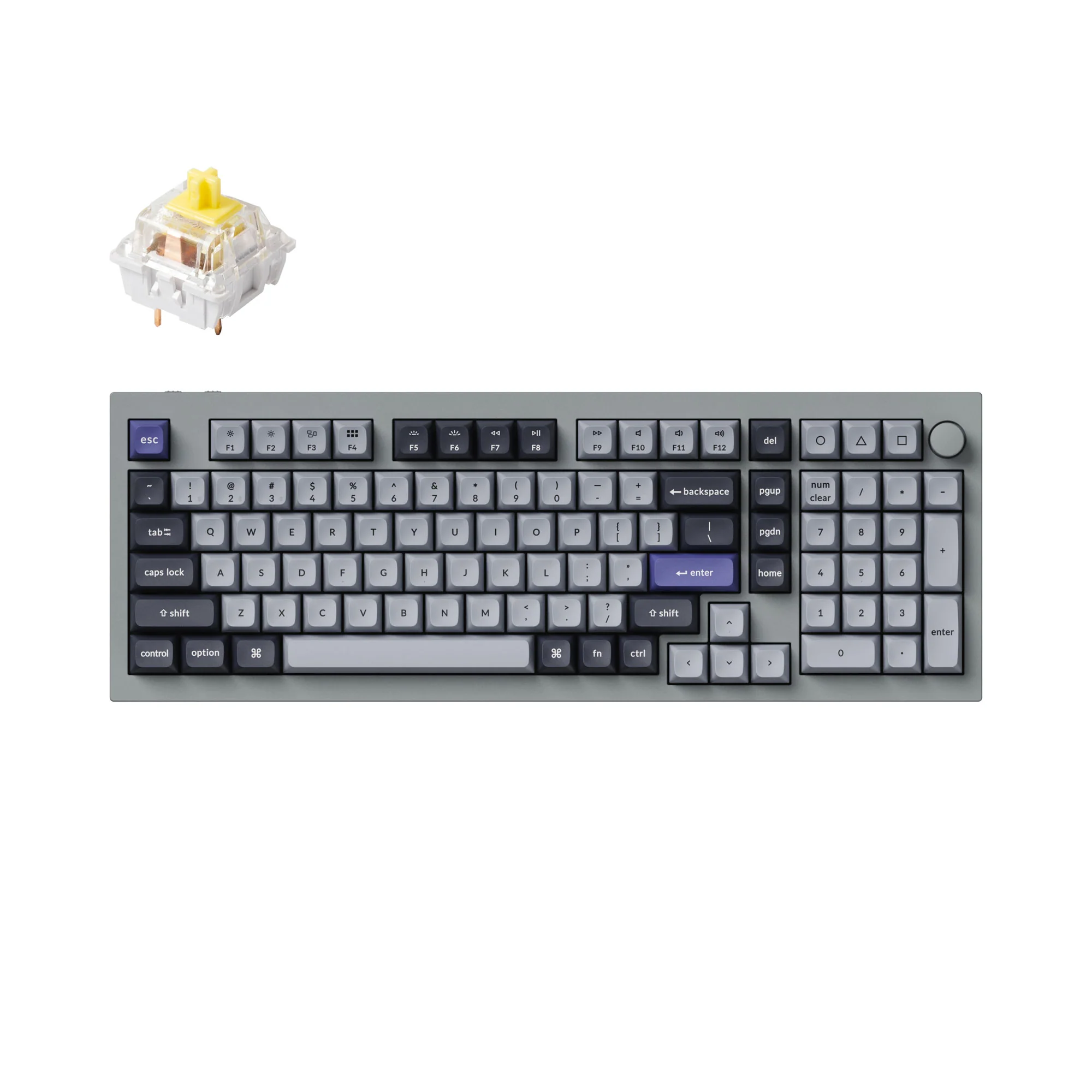 Keychron Q5 Pro QMK/VIA Kabellose mechanische Custom-Tastatur