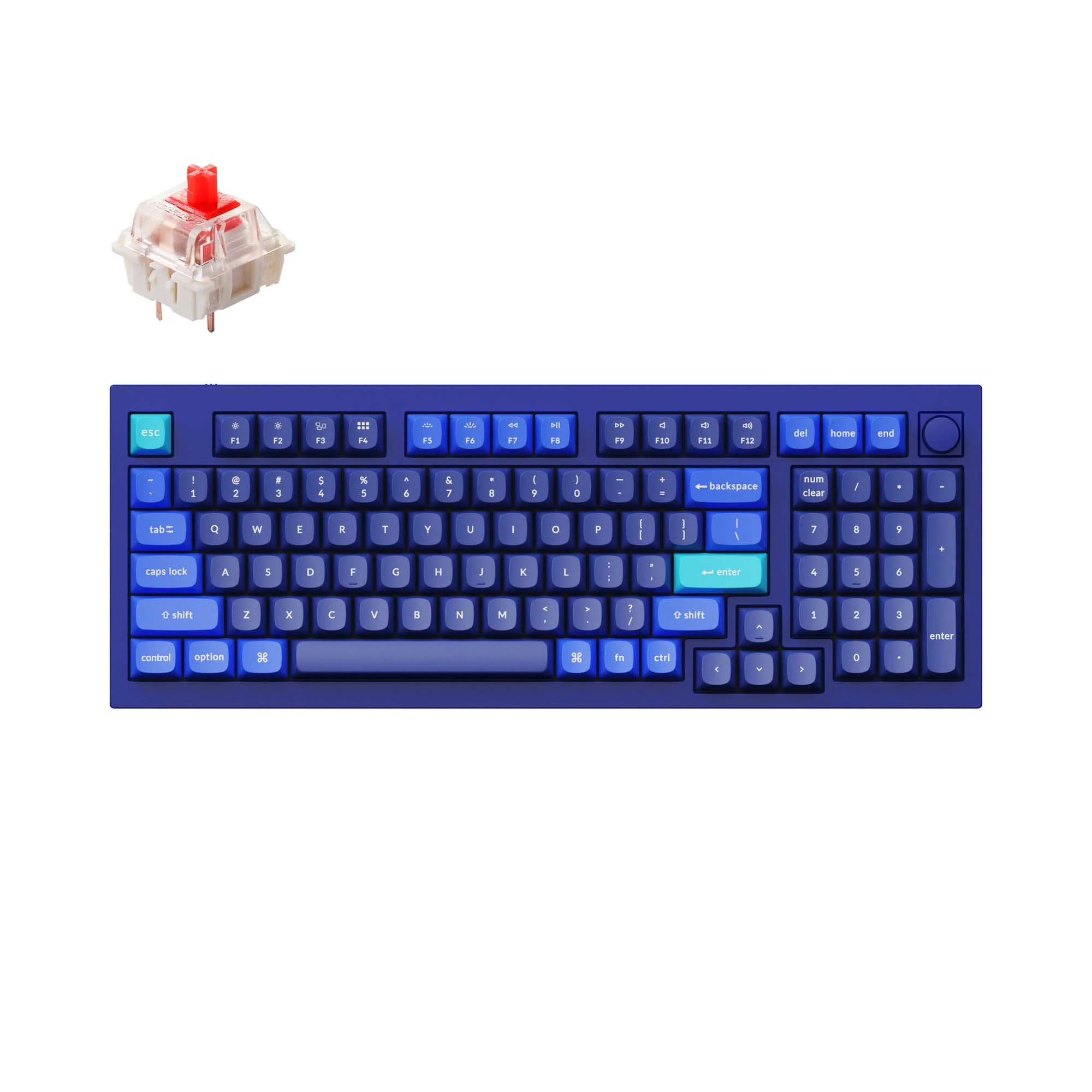 Klawiatura mechaniczna Keychron Q5 QMK Custom