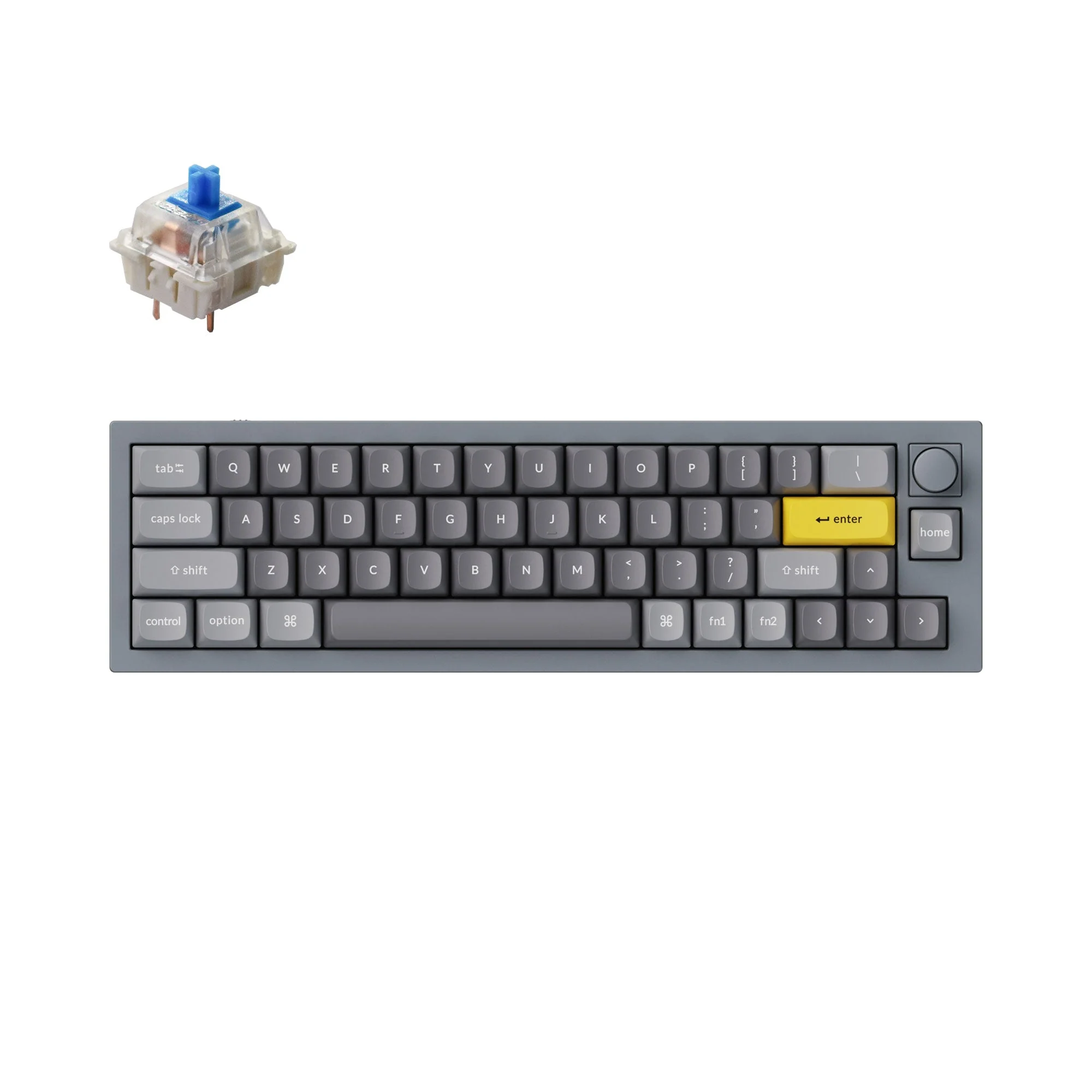 Keychron Q9 QMK Custom mekanisk tastatur