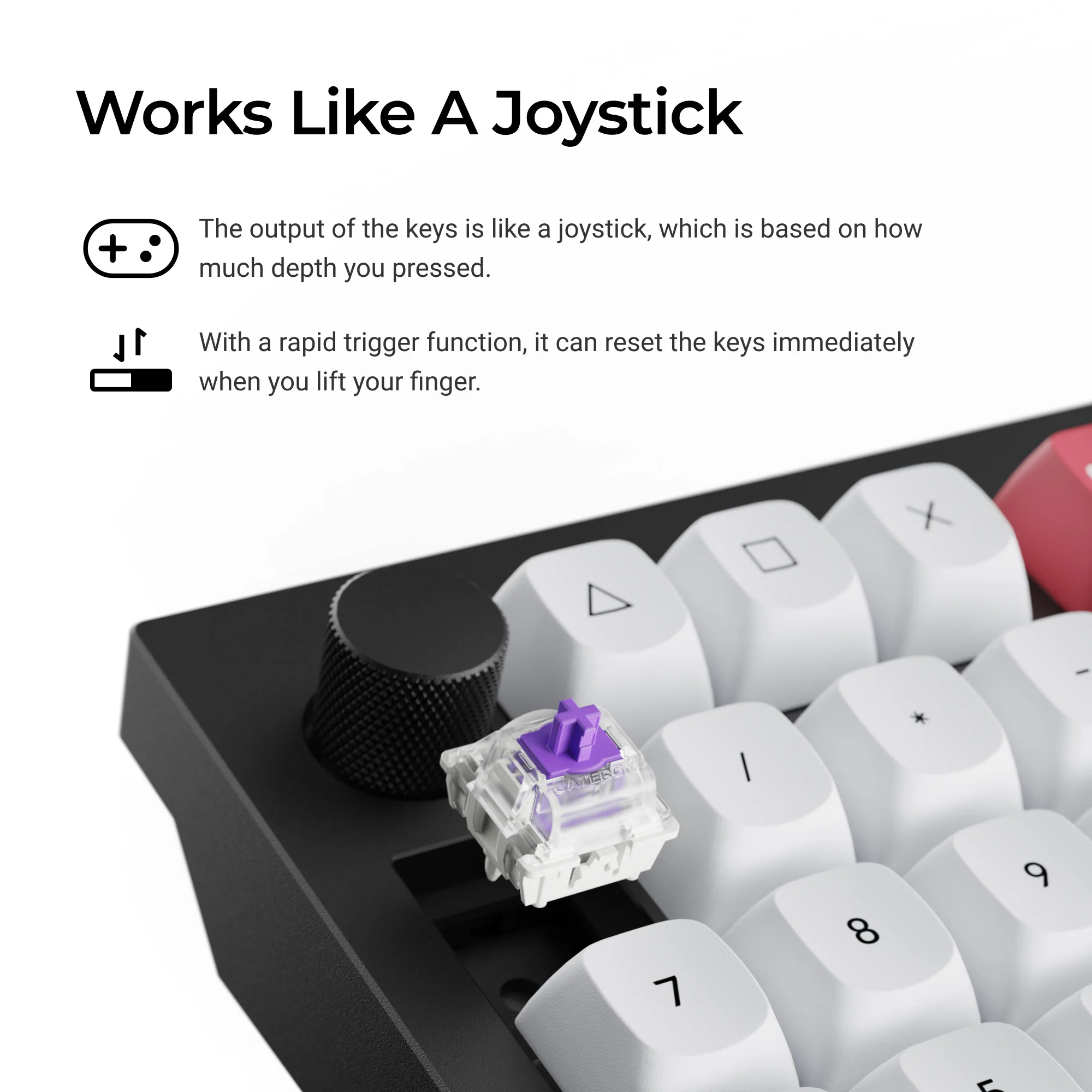 Teclado Sem Fio Personalizável Keychron Q12 HE QMK