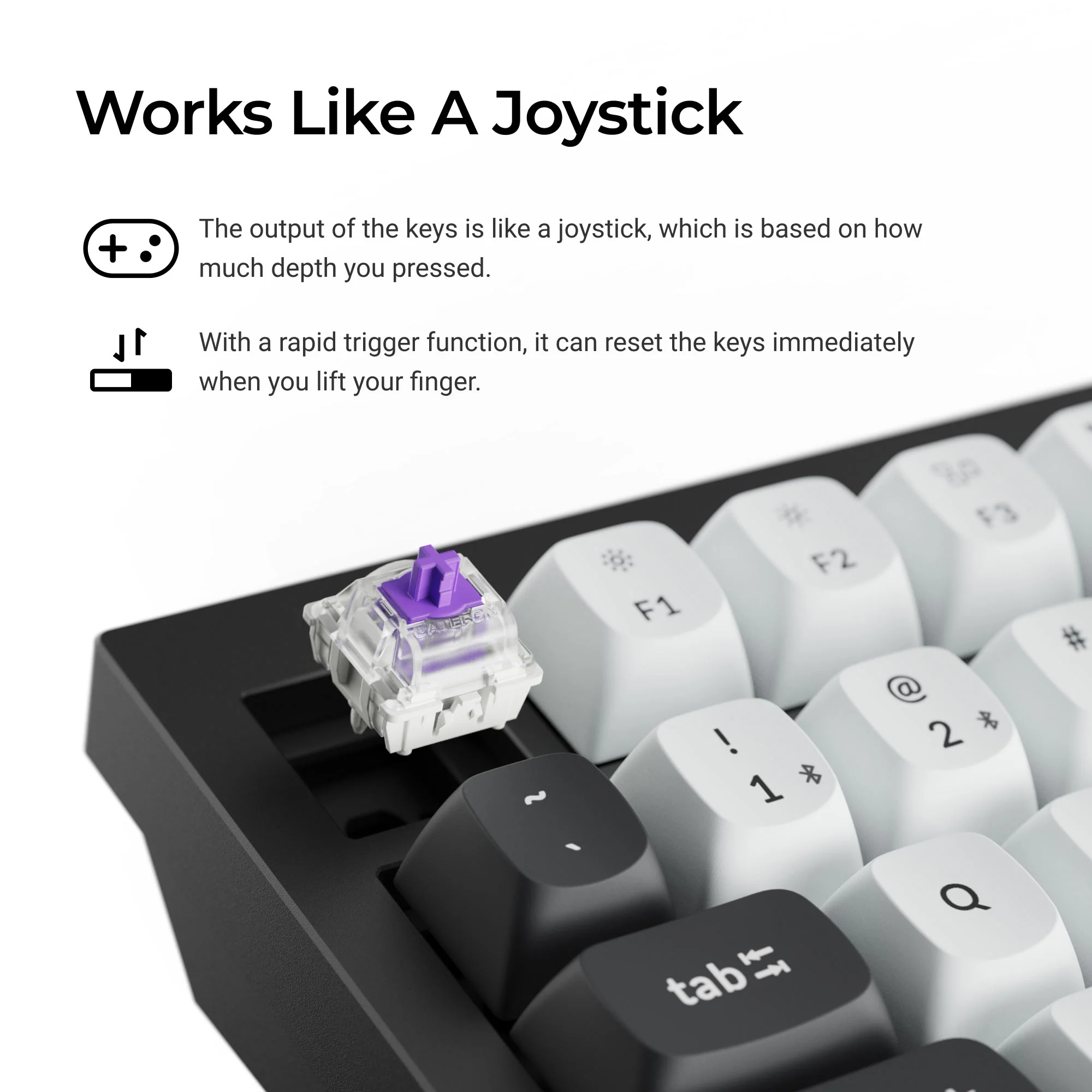 Keychron Q1 HE QMK Teclado Personalizável Sem Fio