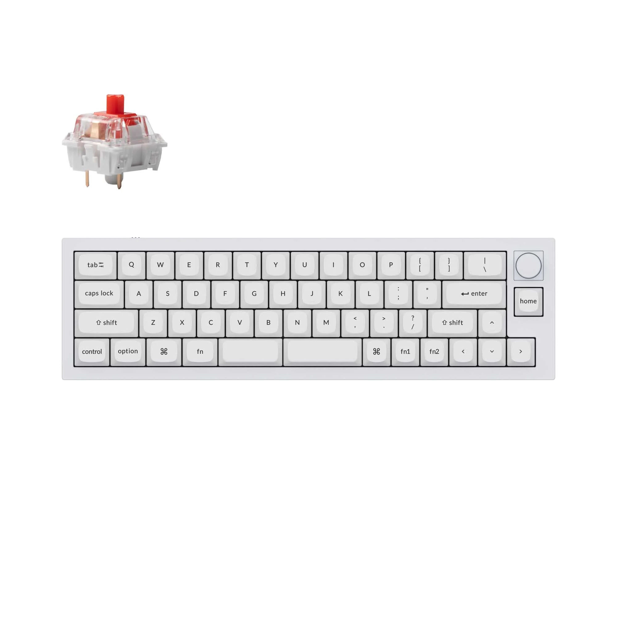 Keychron Q9 QMK Custom mekanisk tastatur