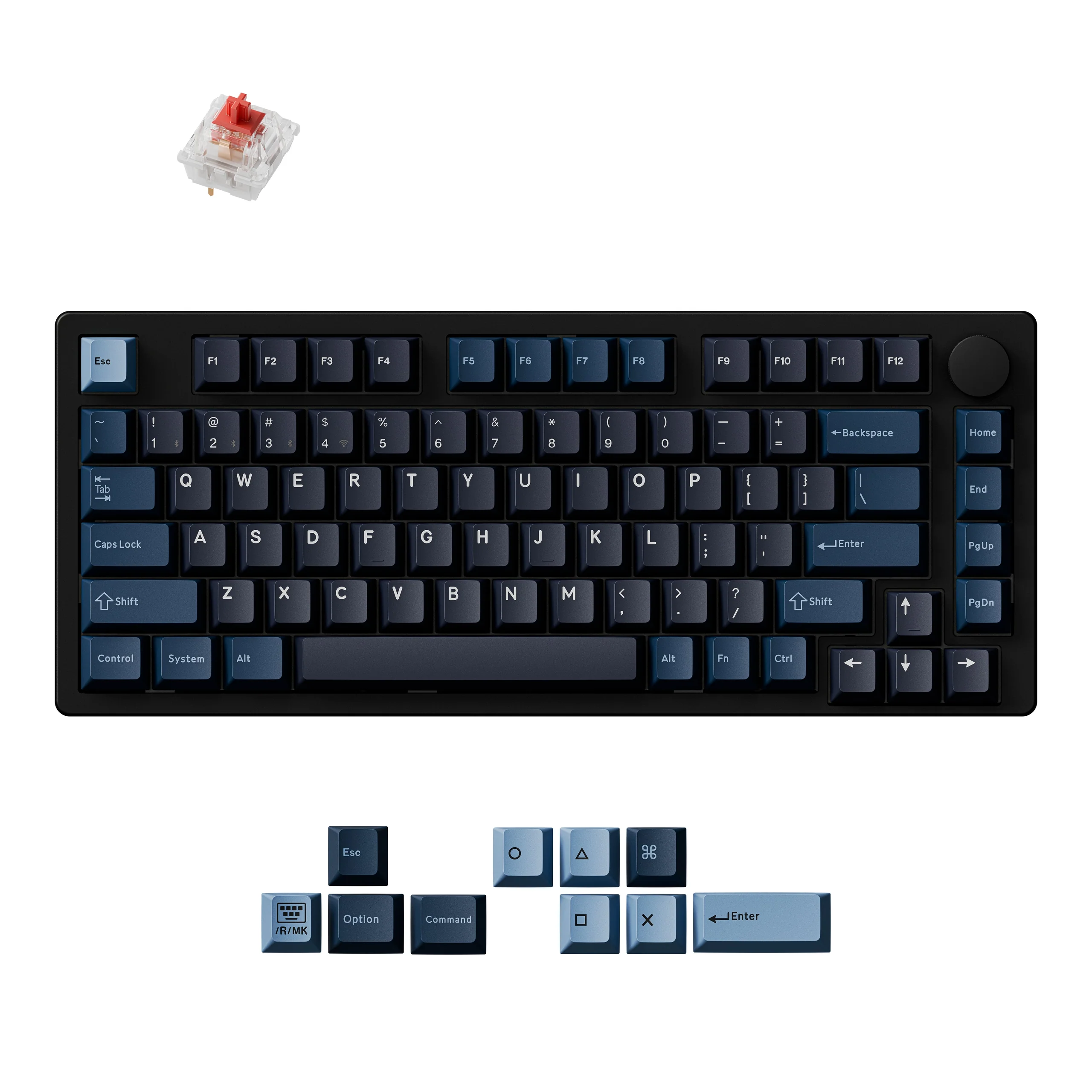 Keychron J10 Ultra 8K Bezprzewodowa Konfigurowalna Klawiatura Mechaniczna
