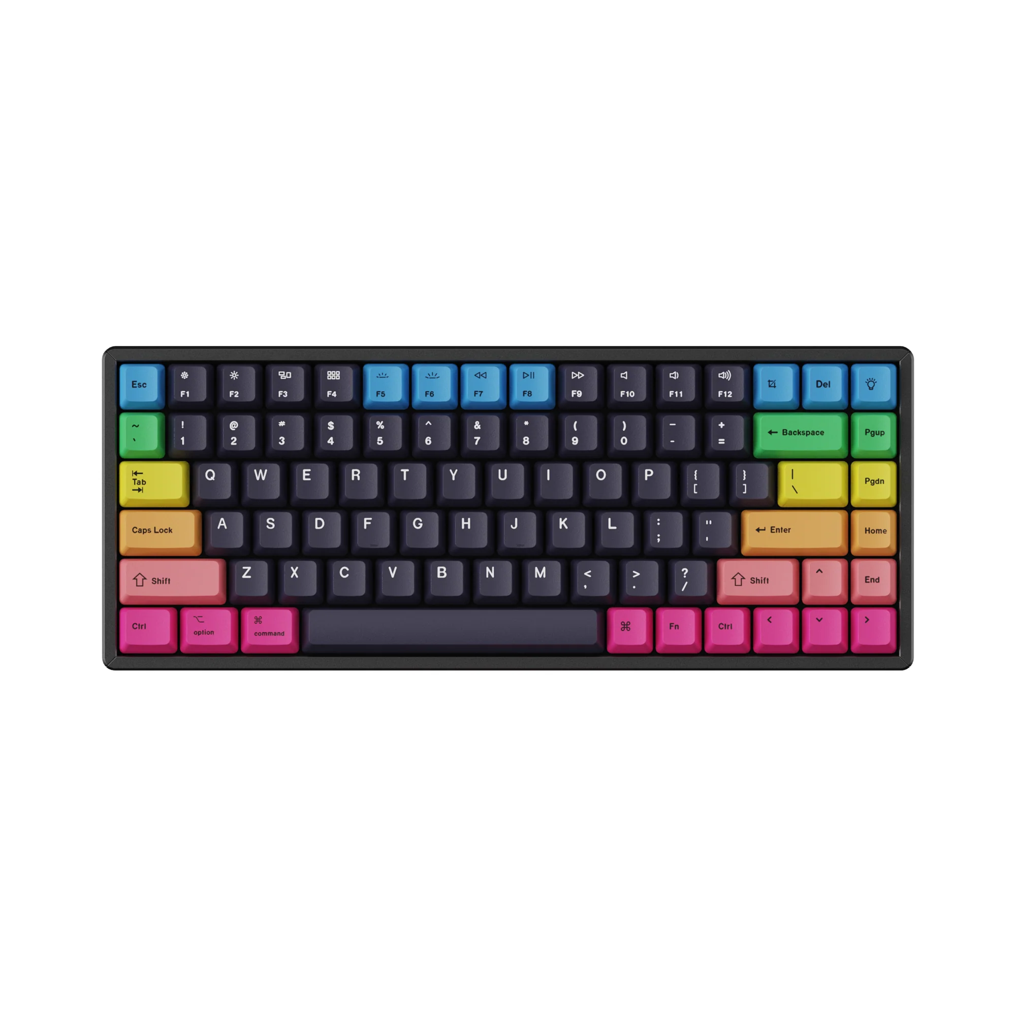 Komplet klawiszy OEM Dye-Sub PBT - Tęcza