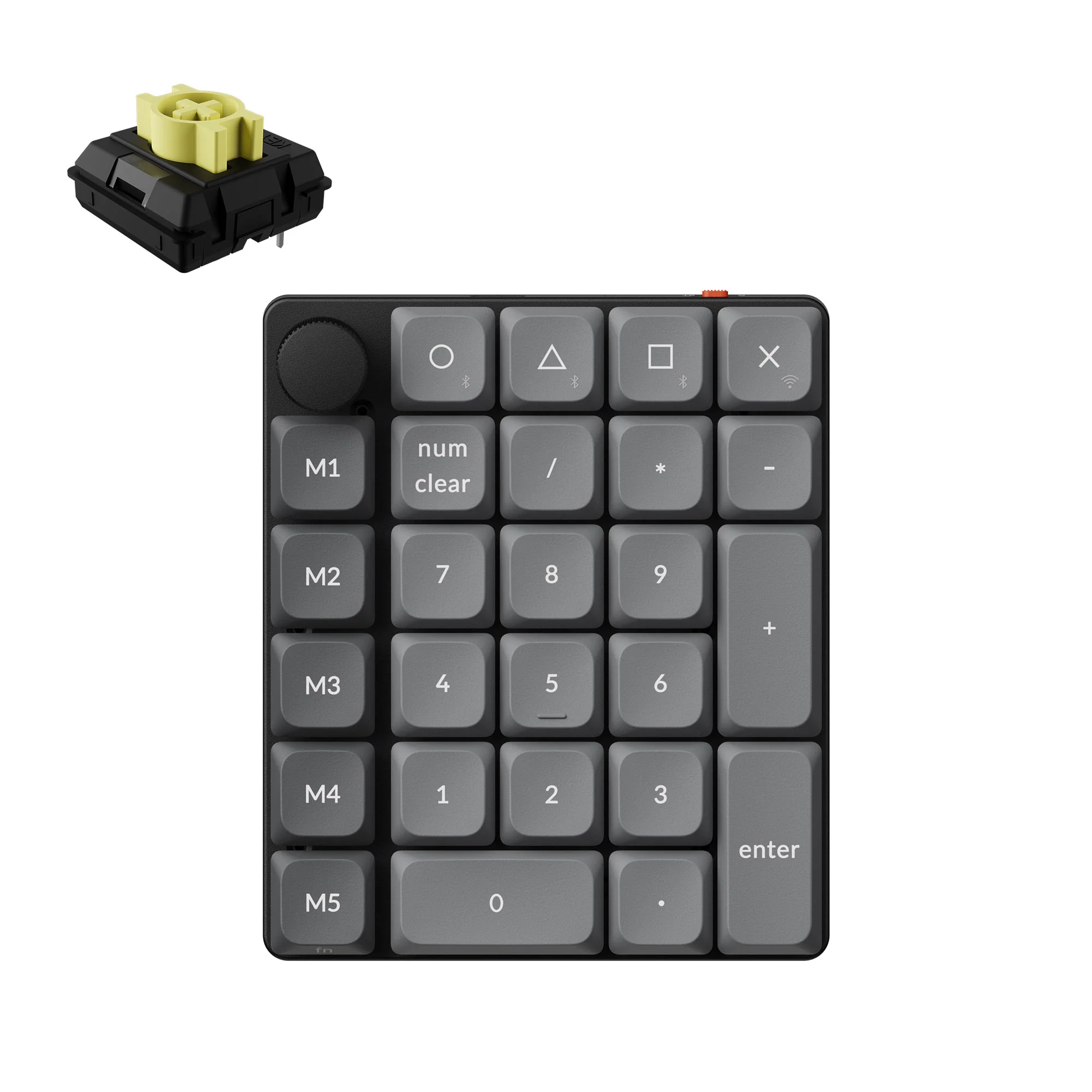 Keychron K0 Max Teclado numérico personalizado inalámbrico QMK
