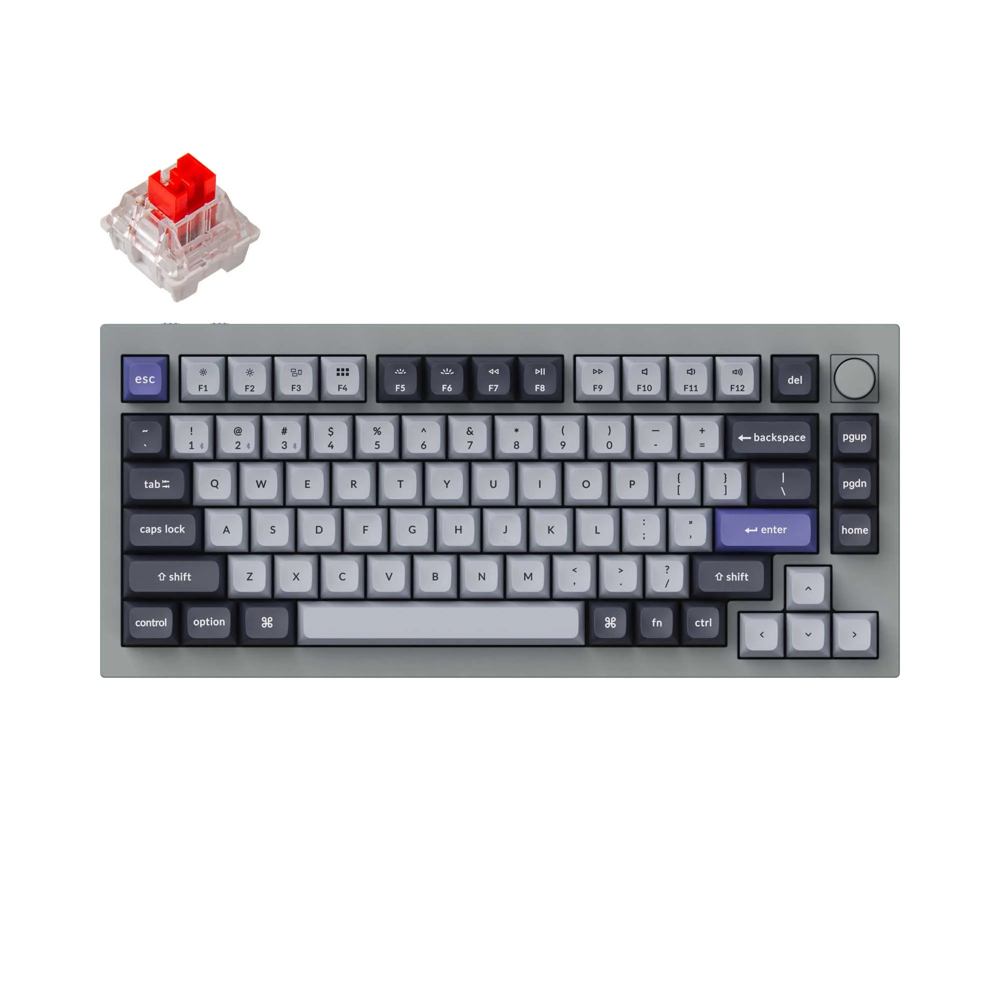 Keychron Q1 Pro QMK/VIA Teclado Mecânico Personalizado Sem Fio