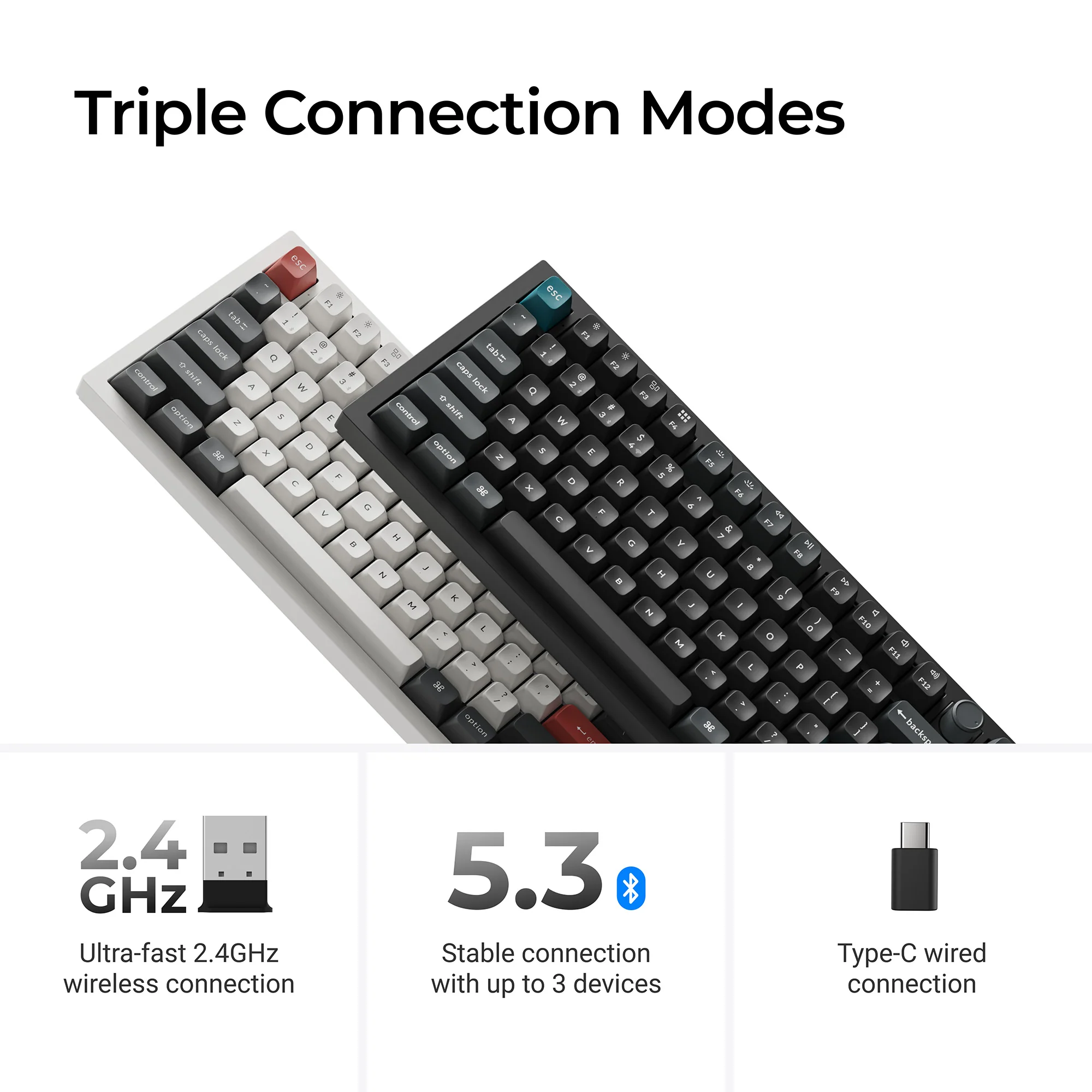 Keychron Q6 Ultra 8K langaton custom-mekaaninen näppäimistö