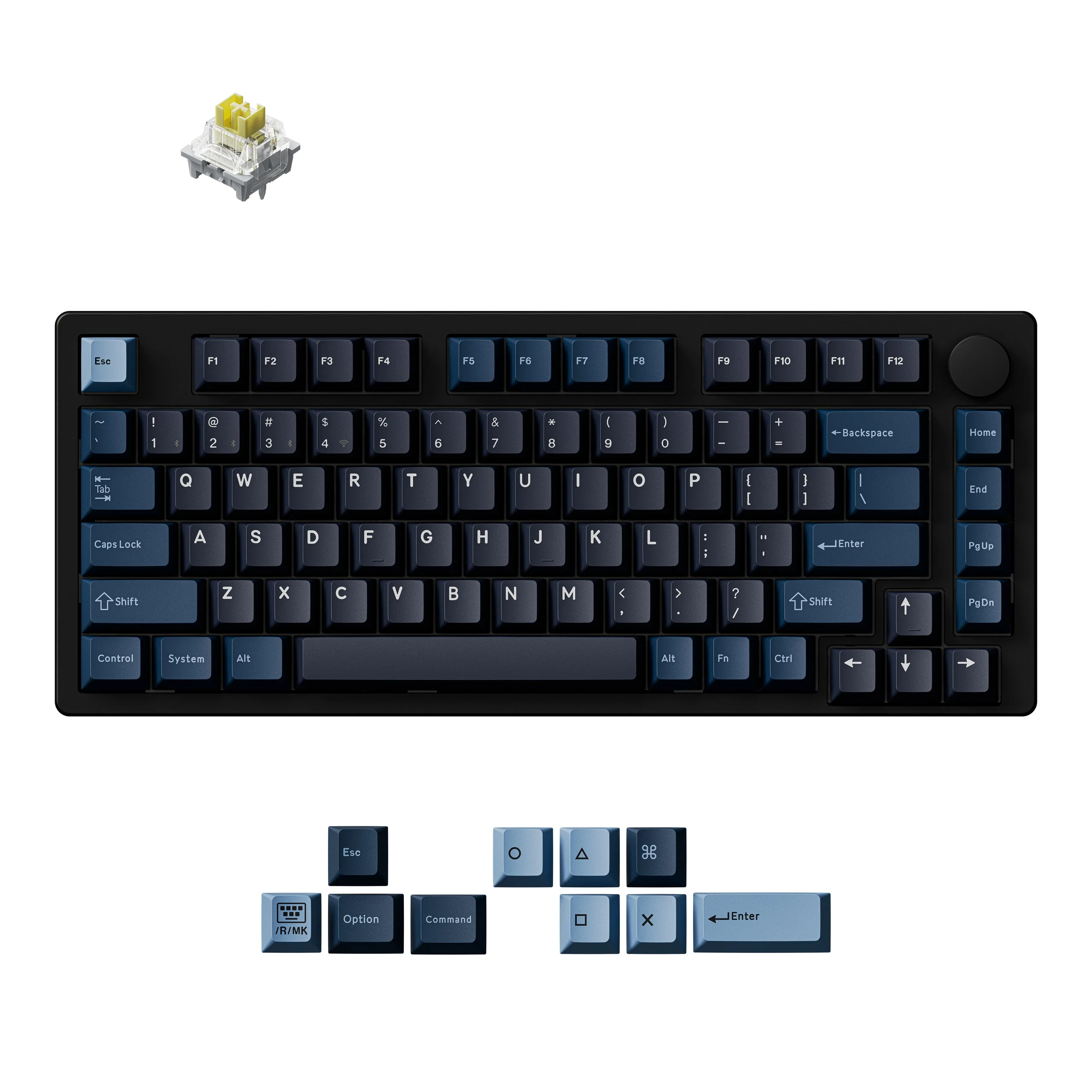 Keychron J10 Ultra 8K Bezprzewodowa Konfigurowalna Klawiatura Mechaniczna