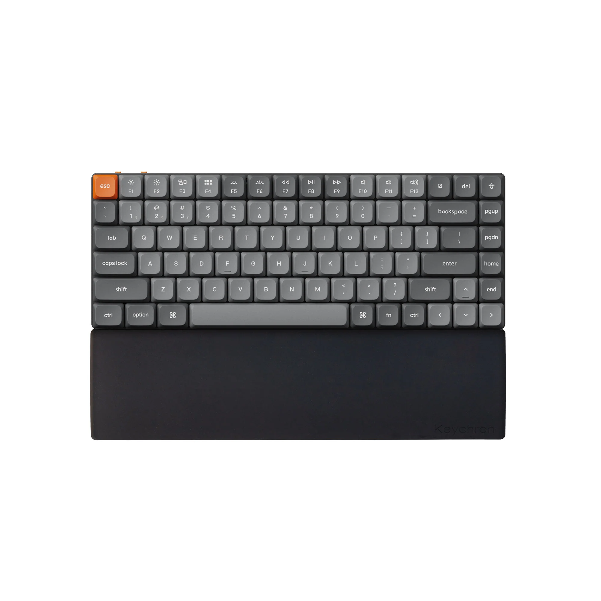 Reposamuñecas de silicona Keychron - Perfil bajo