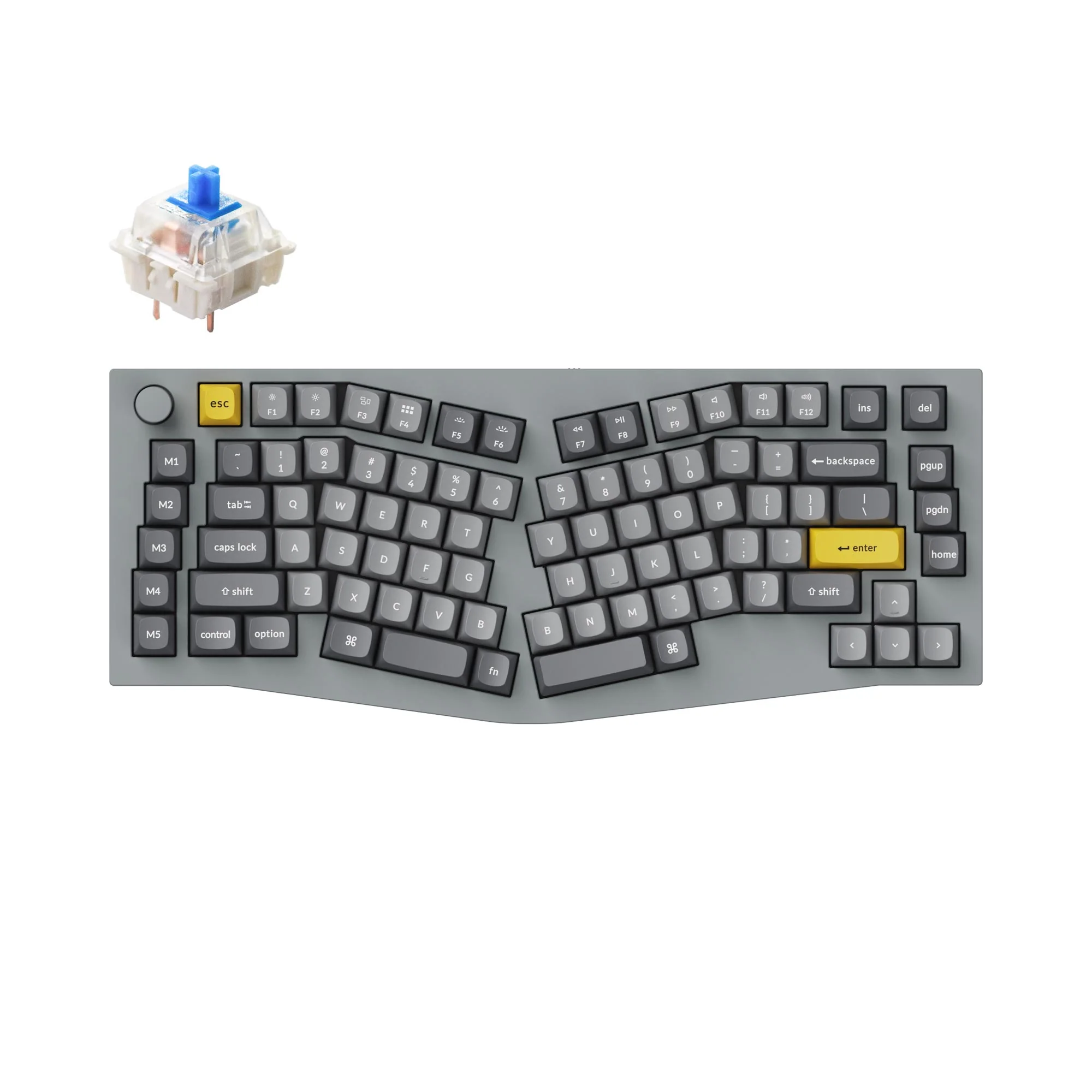 Keychron Q10 (Alice-Layout) QMK Custom Mechanische Tastatur