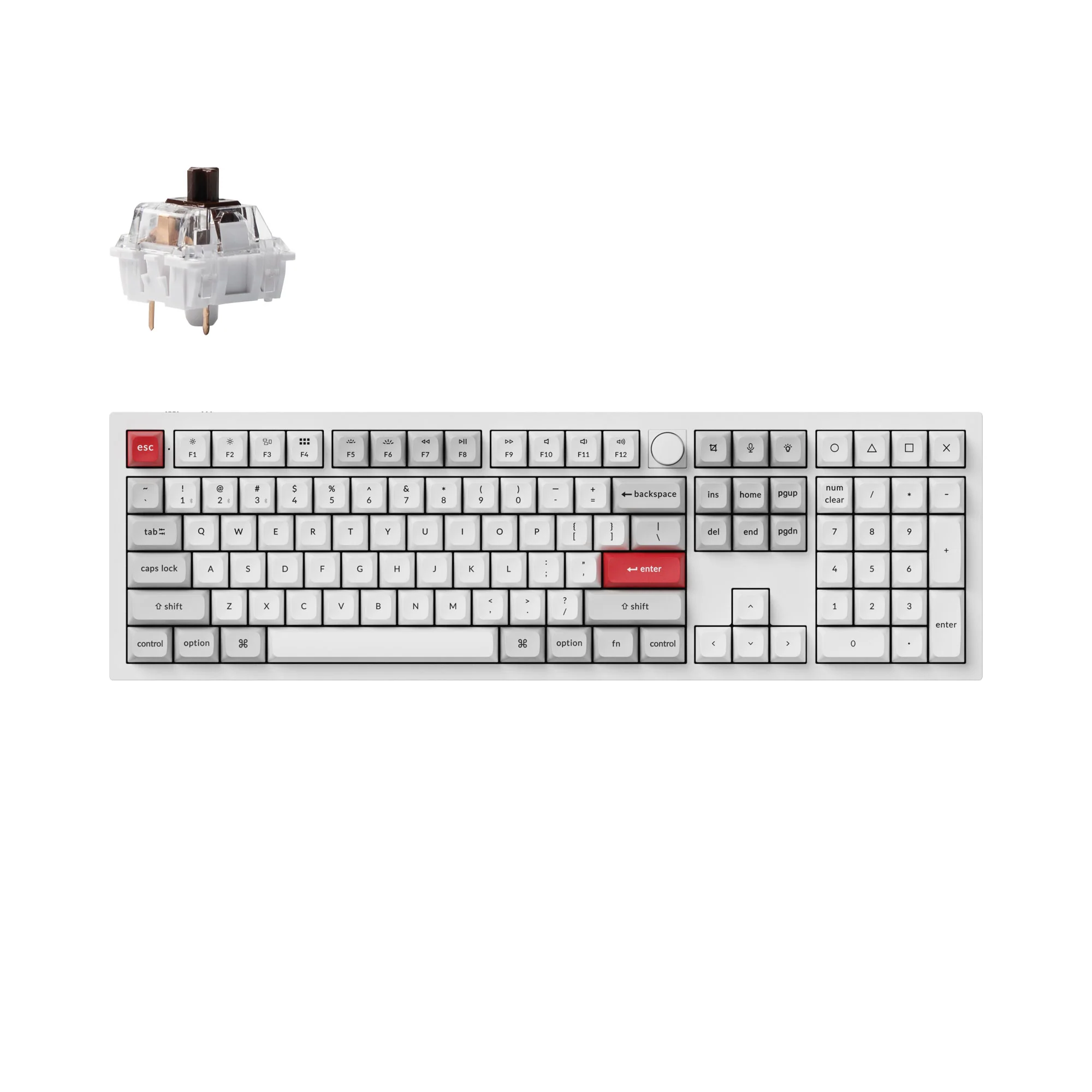 Keychron Q6 Pro QMK/VIA langaton mukautettu mekaaninen näppäimistö