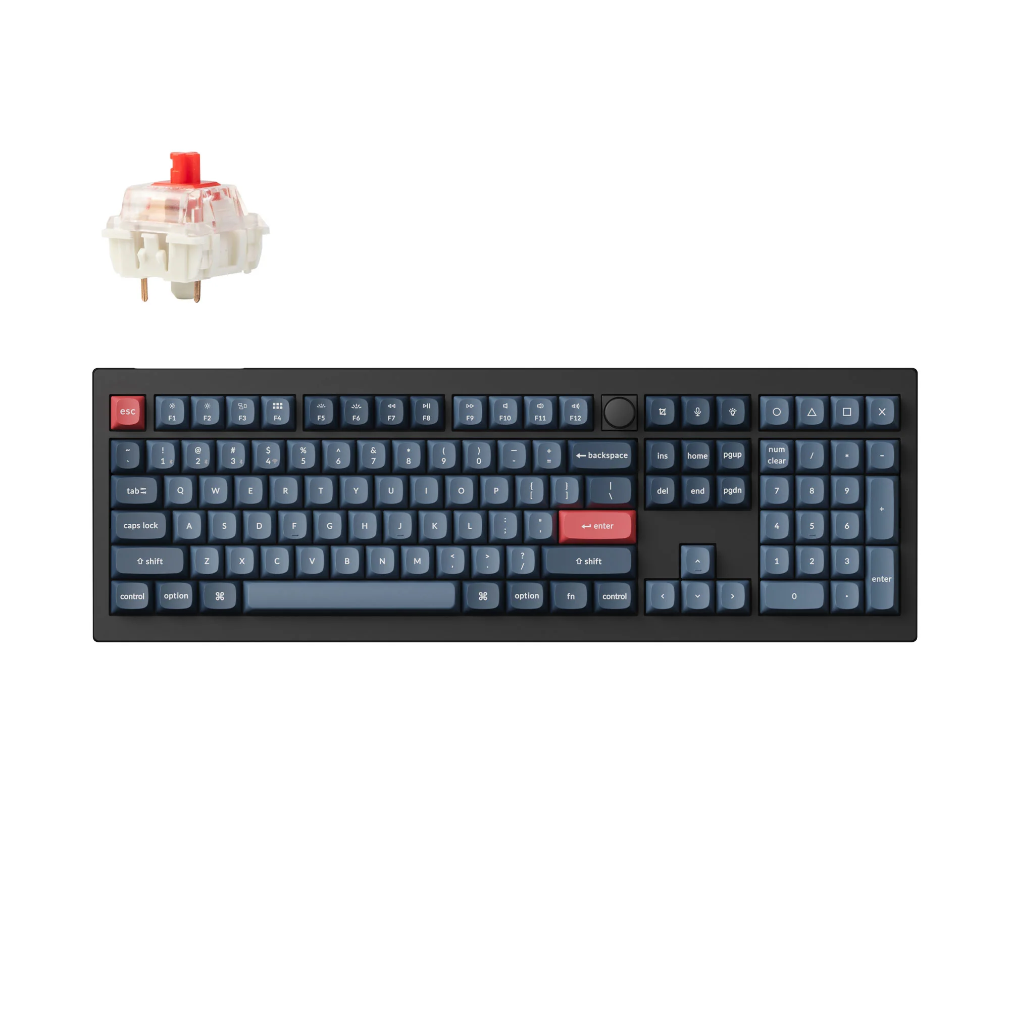 Keychron V6 Max QMK/VIA Teclado mecánico inalámbrico personalizado