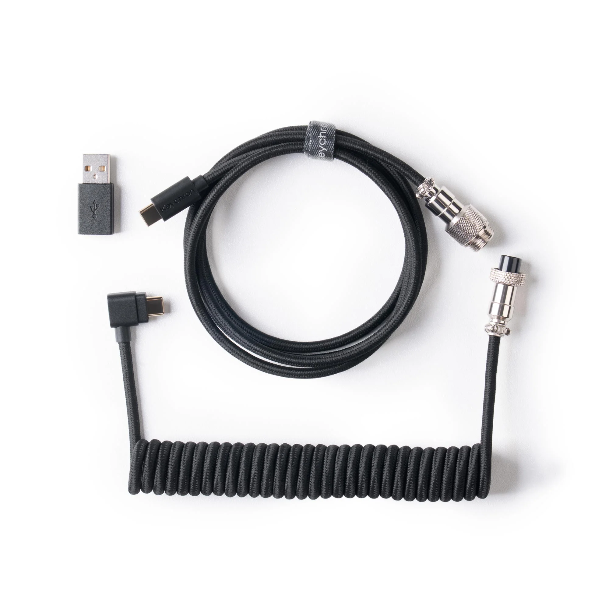 Keychron spiralformet aviator-kabel 8K