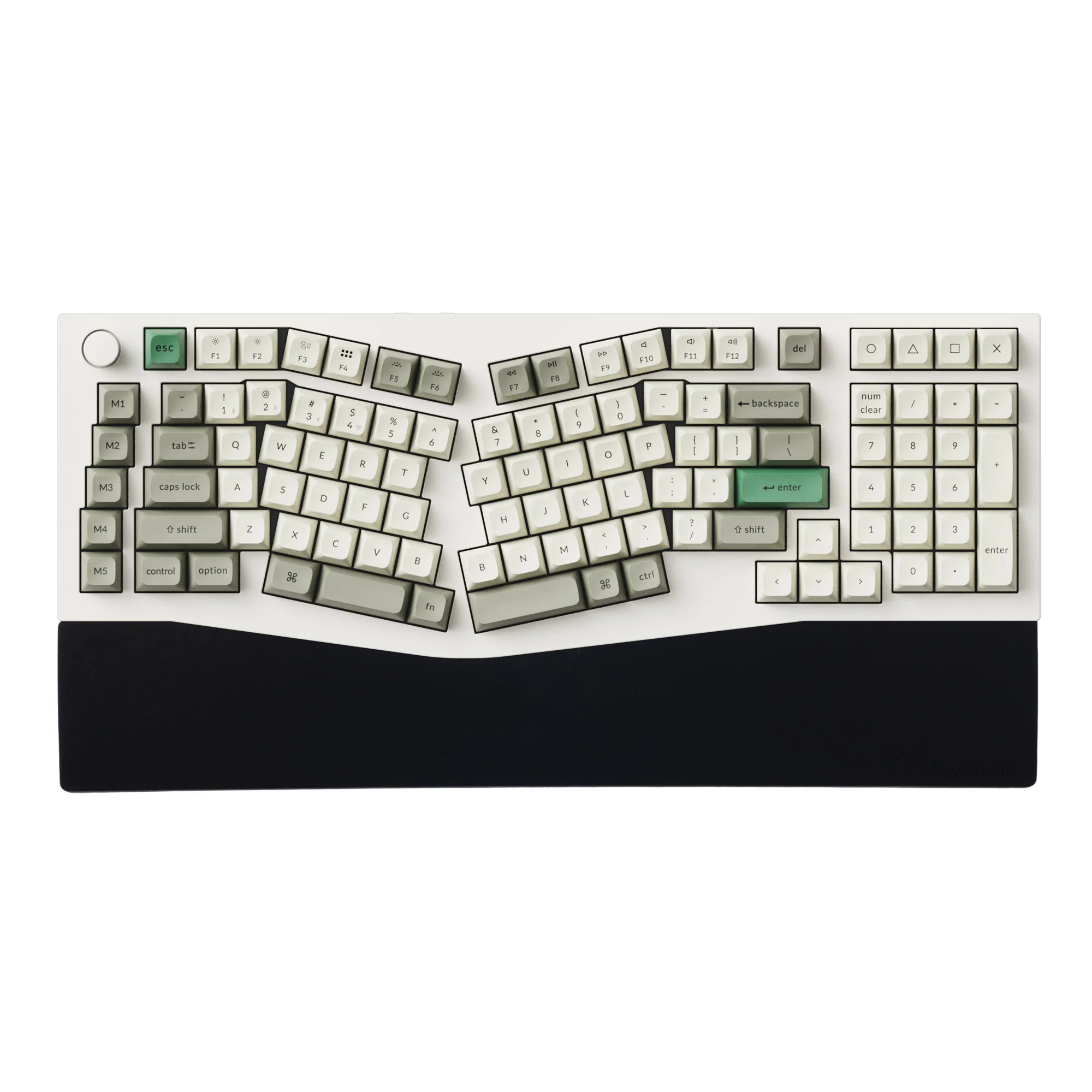 Apoio de Pulso de Silicone Keychron