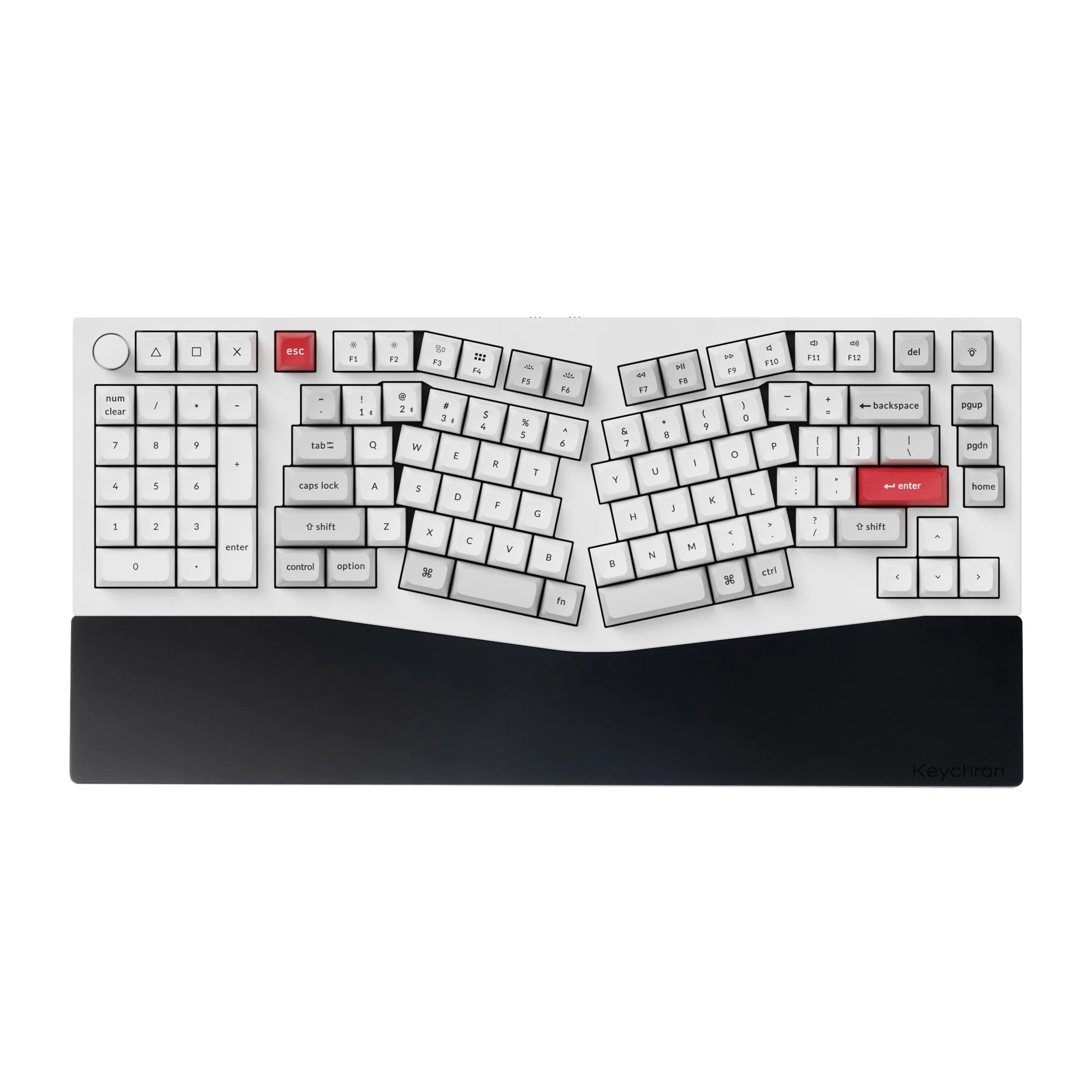Apoio de Pulso de Silicone Keychron