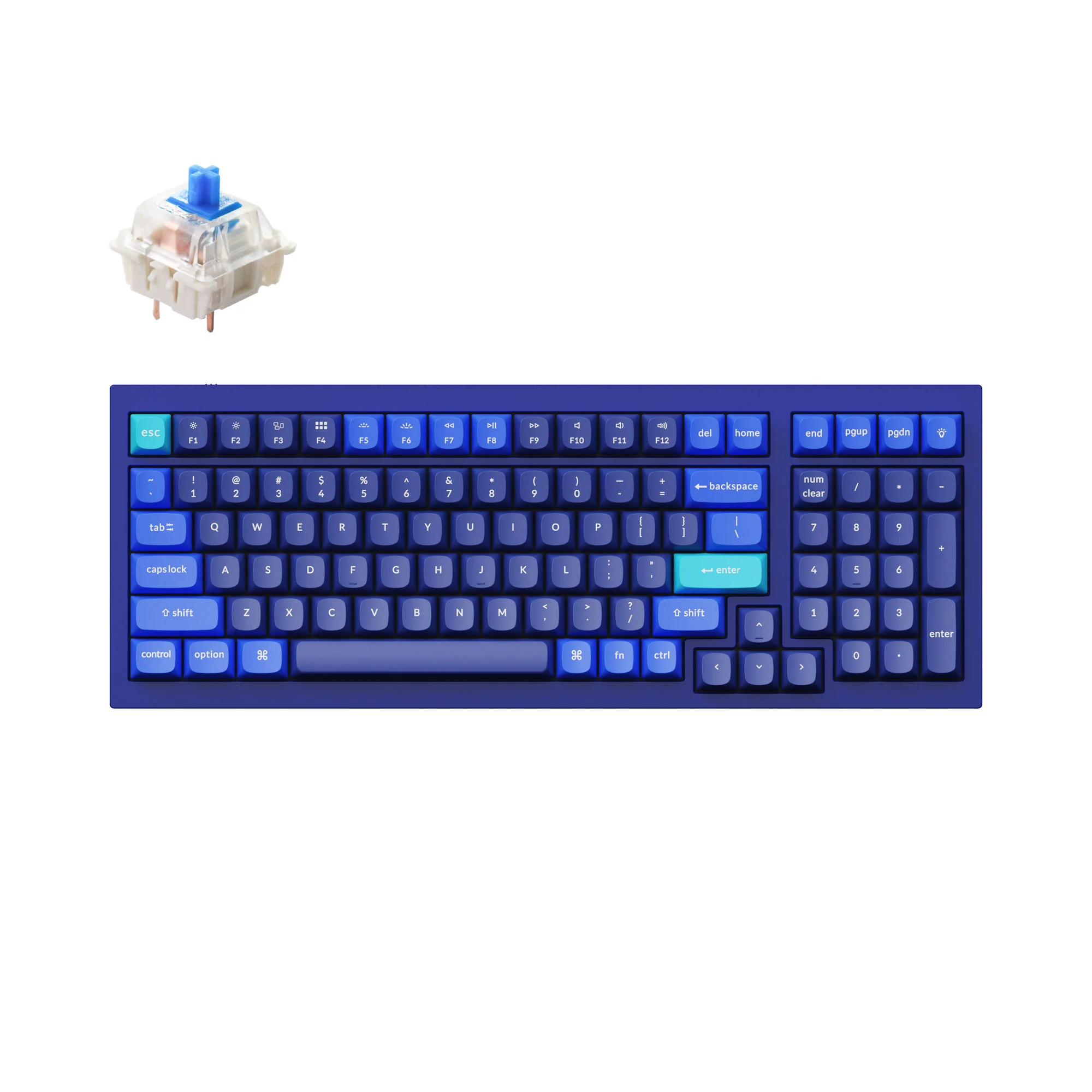 Klawiatura mechaniczna Keychron Q5 QMK Custom