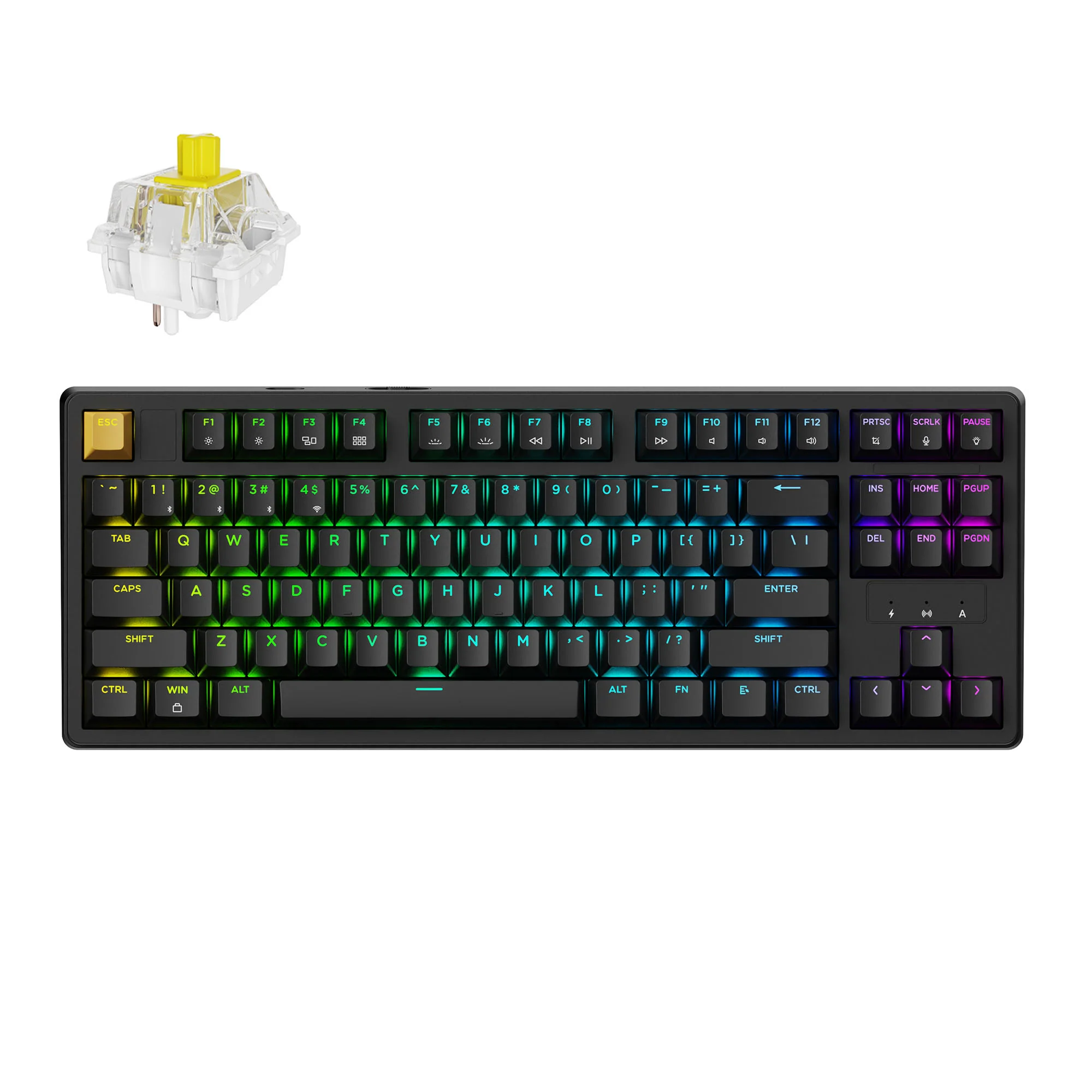 Teclado Mecânico Sem Fio Keychron J4 QMK