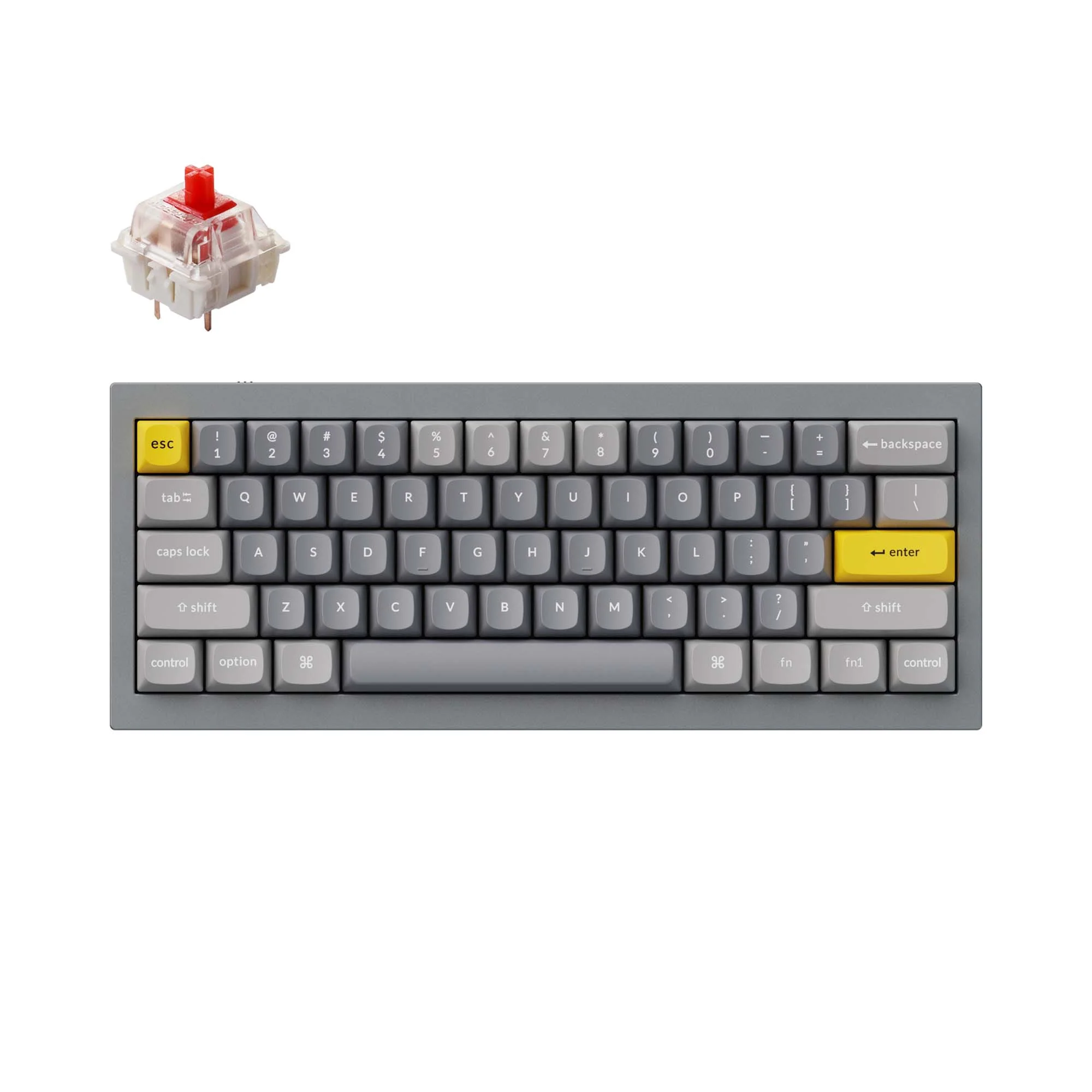 Keychron Q4 QMK Teclado Mecânico Personalizado