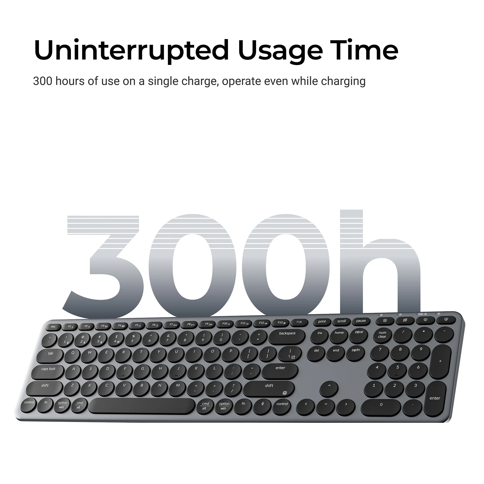 Teclado Sem Fio Ultrafino Keychron B5 Pro