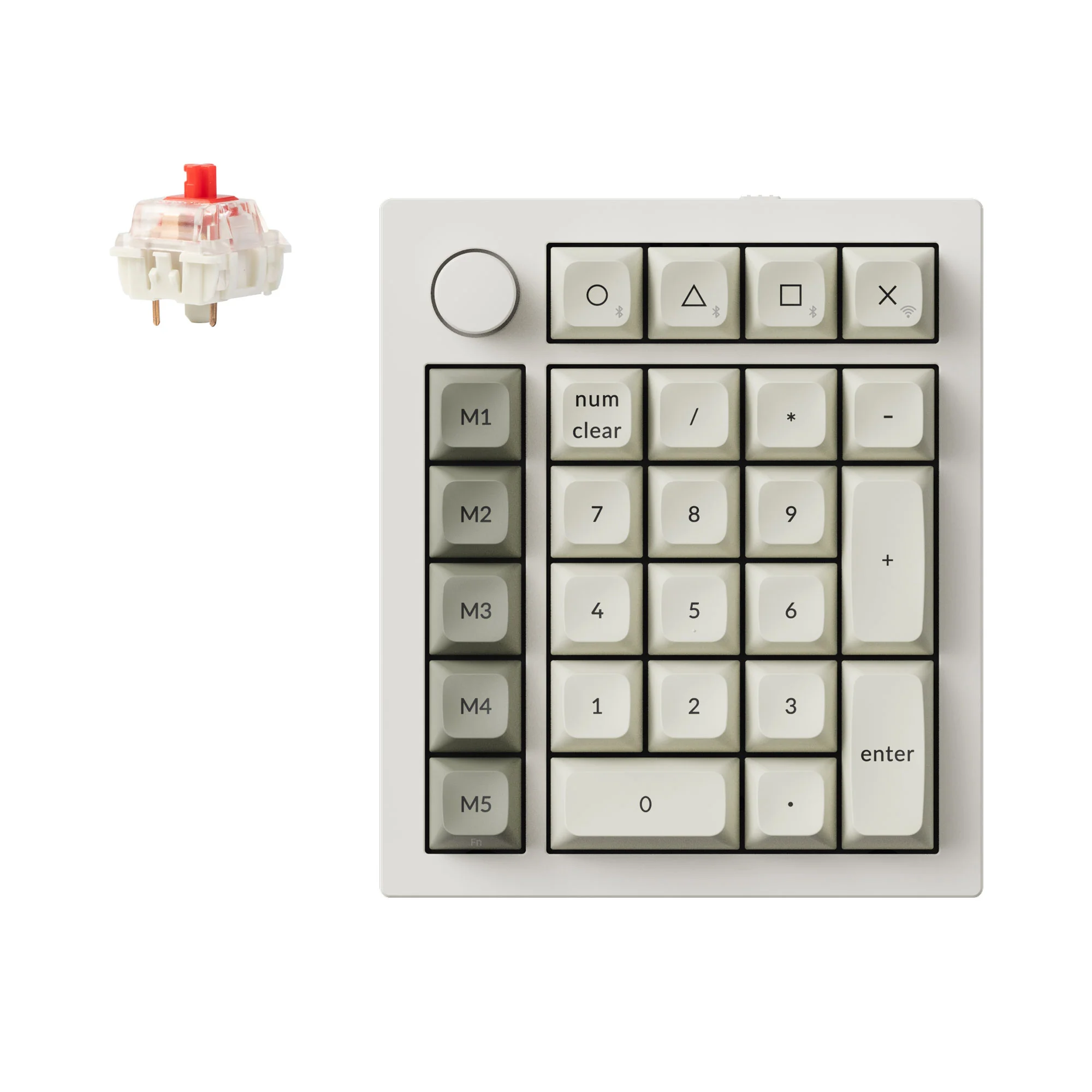 Keychron Q0 Max QMK Teclado numérico inalámbrico personalizado