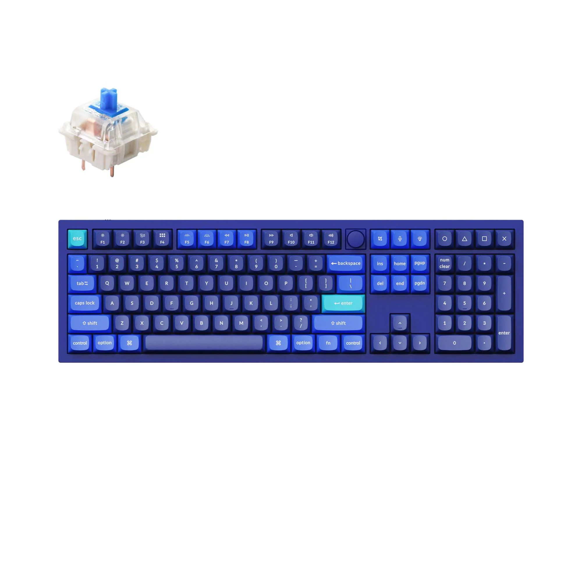 Teclado mecánico personalizado QMK Keychron Q6