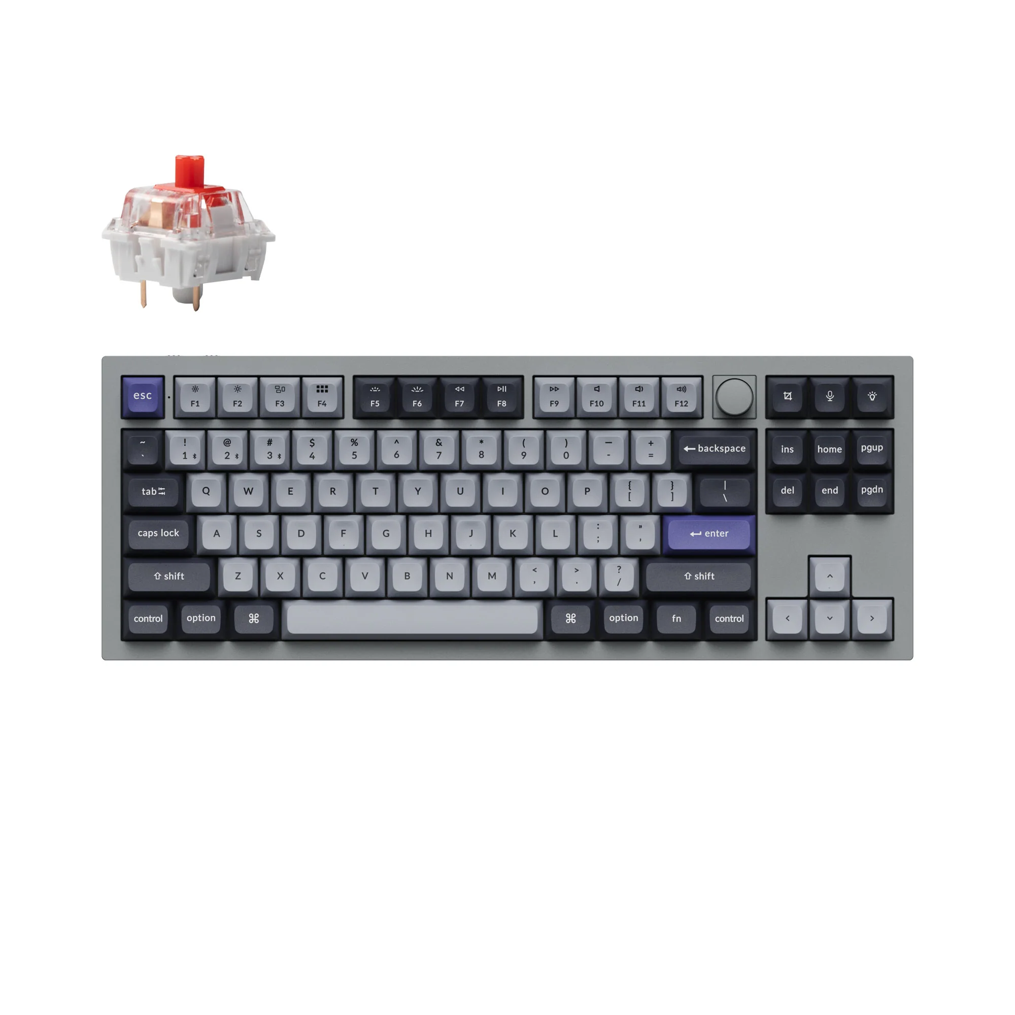 Keychron Q3 Pro teclado mecánico inalámbrico personalizable QMK/VIA