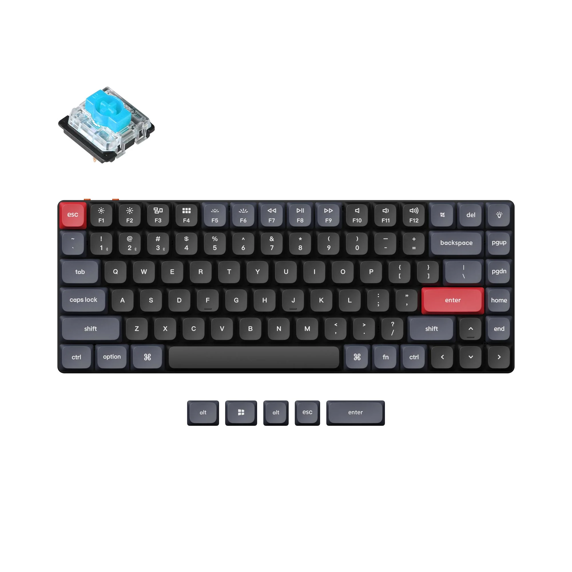 Clavier mécanique personnalisé sans fil Keychron K3 Pro QMK/VIA