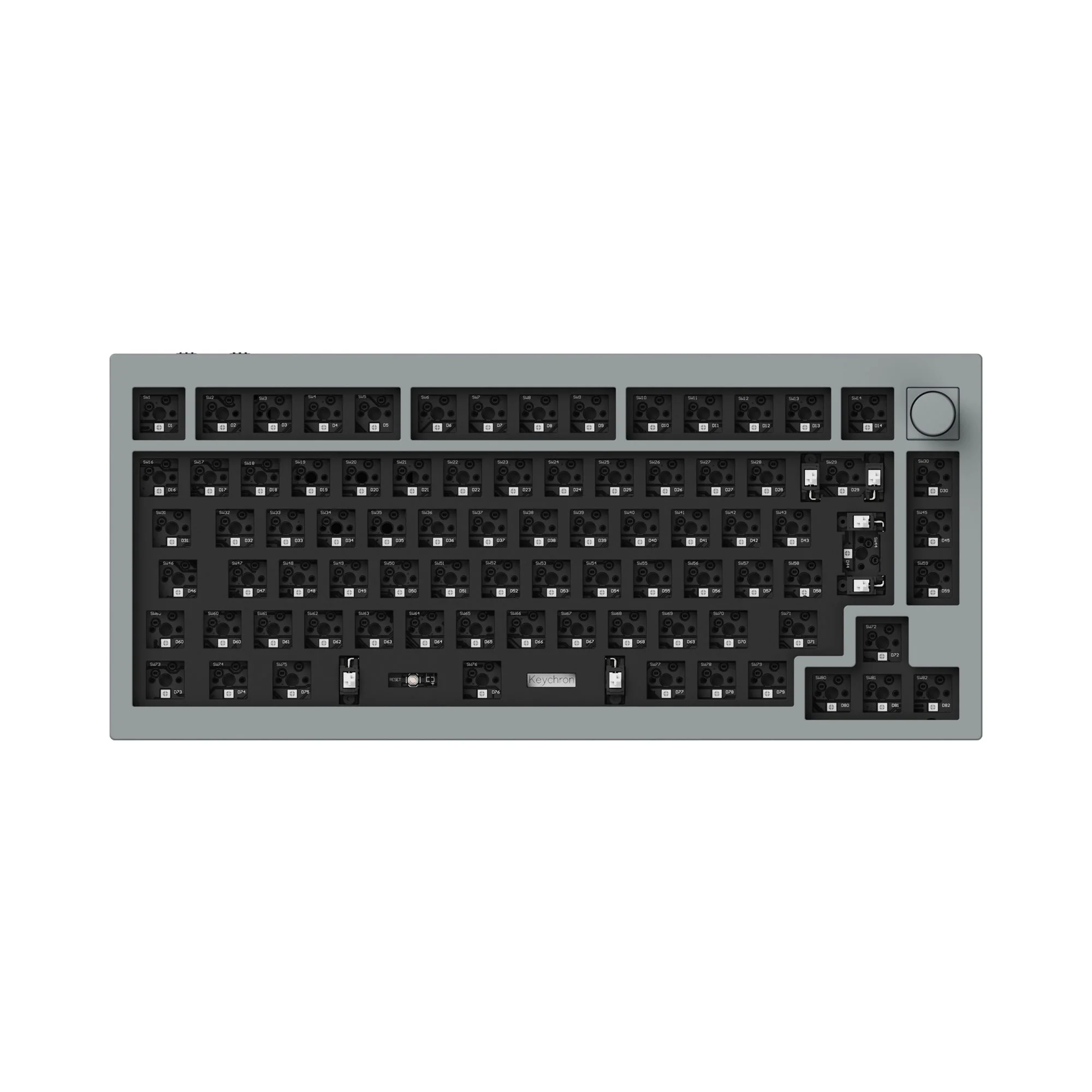 Keychron Q1 Pro QMK/VIA Teclado Mecânico Personalizado Sem Fio