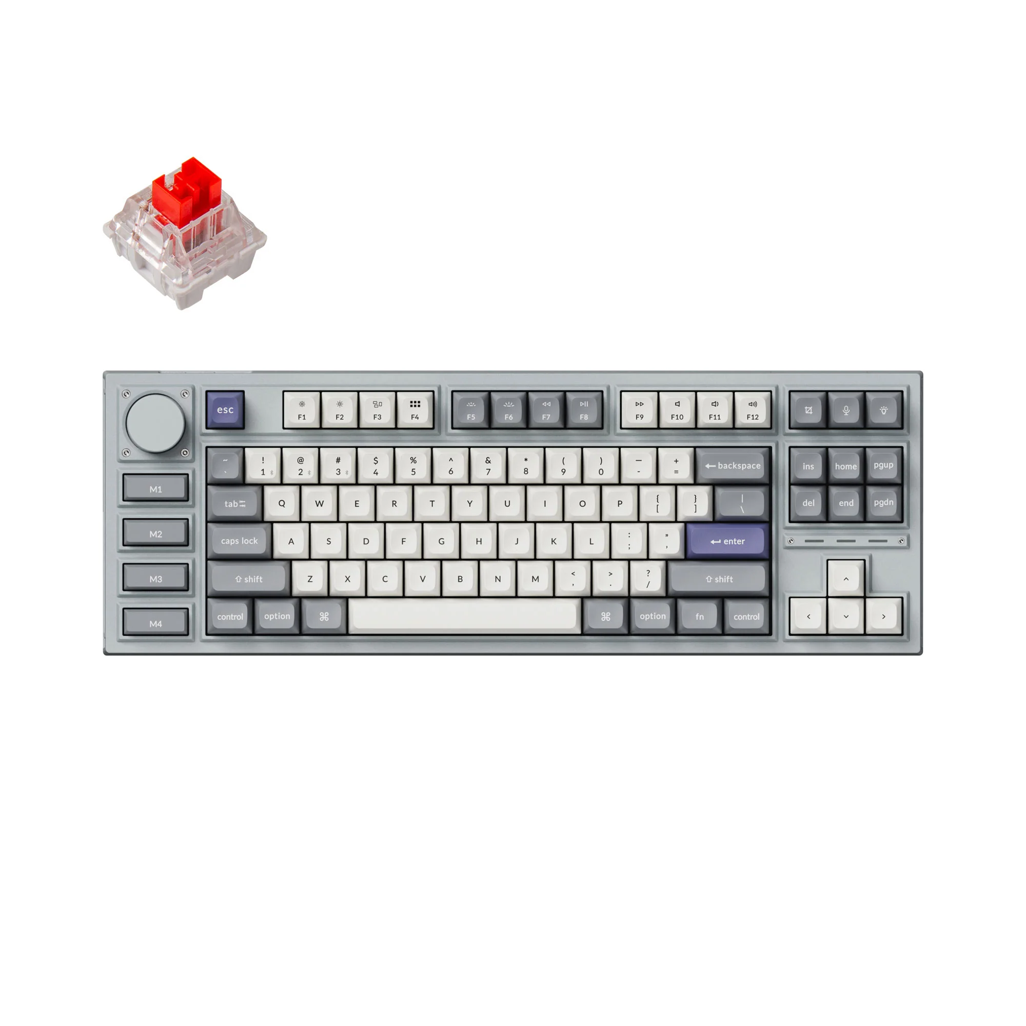 Keychron Q3 Pro teclado mecánico inalámbrico personalizable QMK/VIA