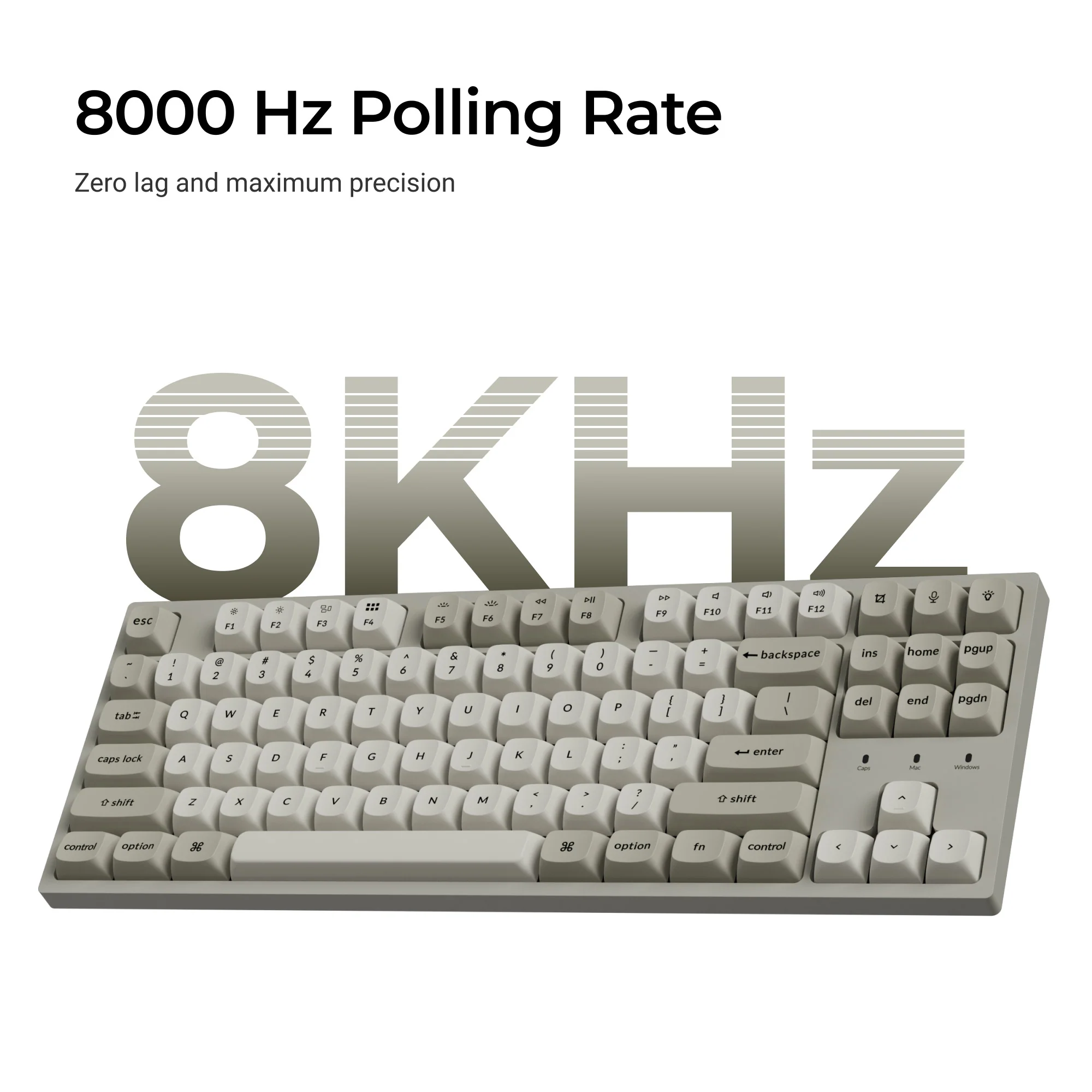Keychron C1 Pro 8K Clavier mécanique filaire personnalisé QMK