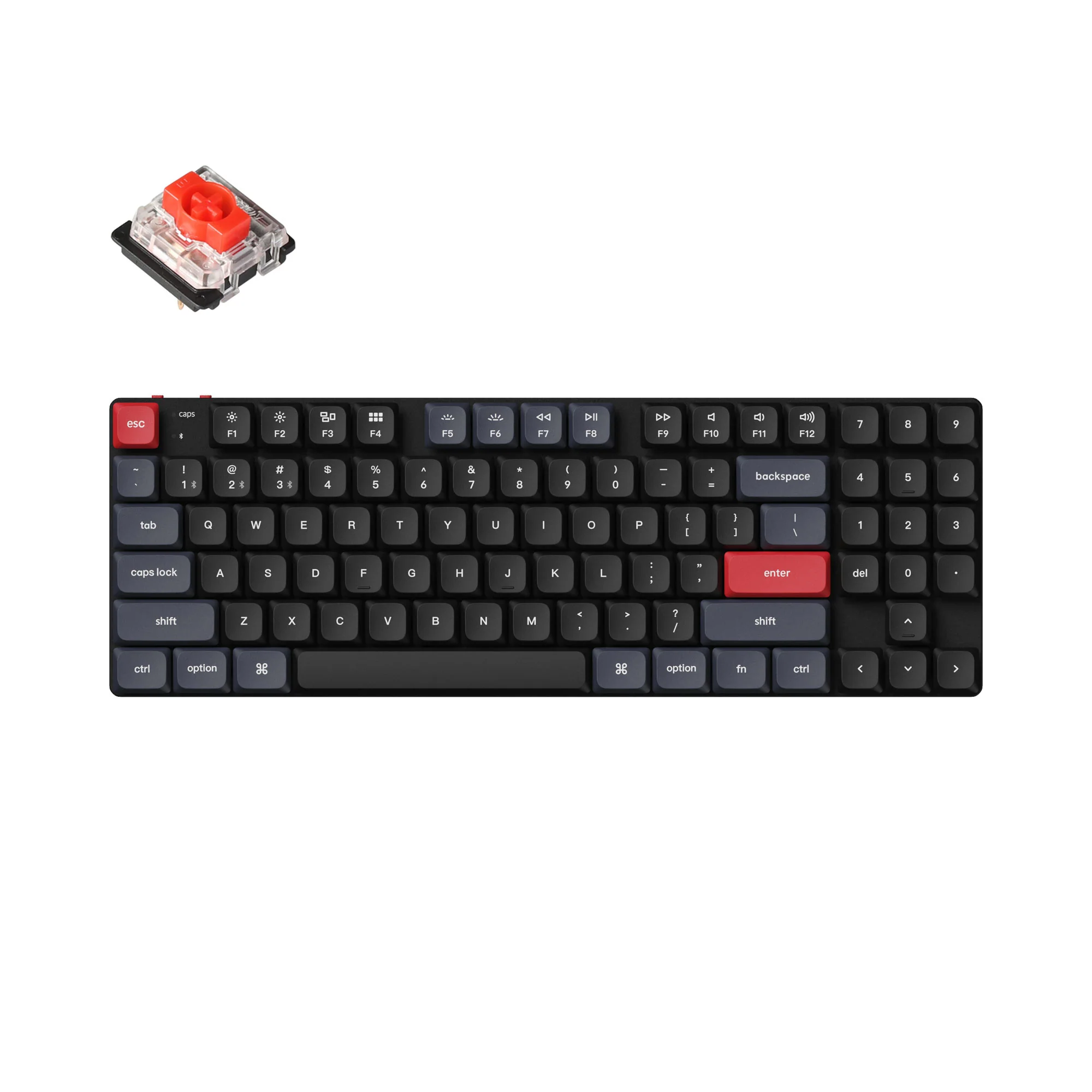 Clavier mécanique personnalisé sans fil Keychron K13 Pro QMK/VIA