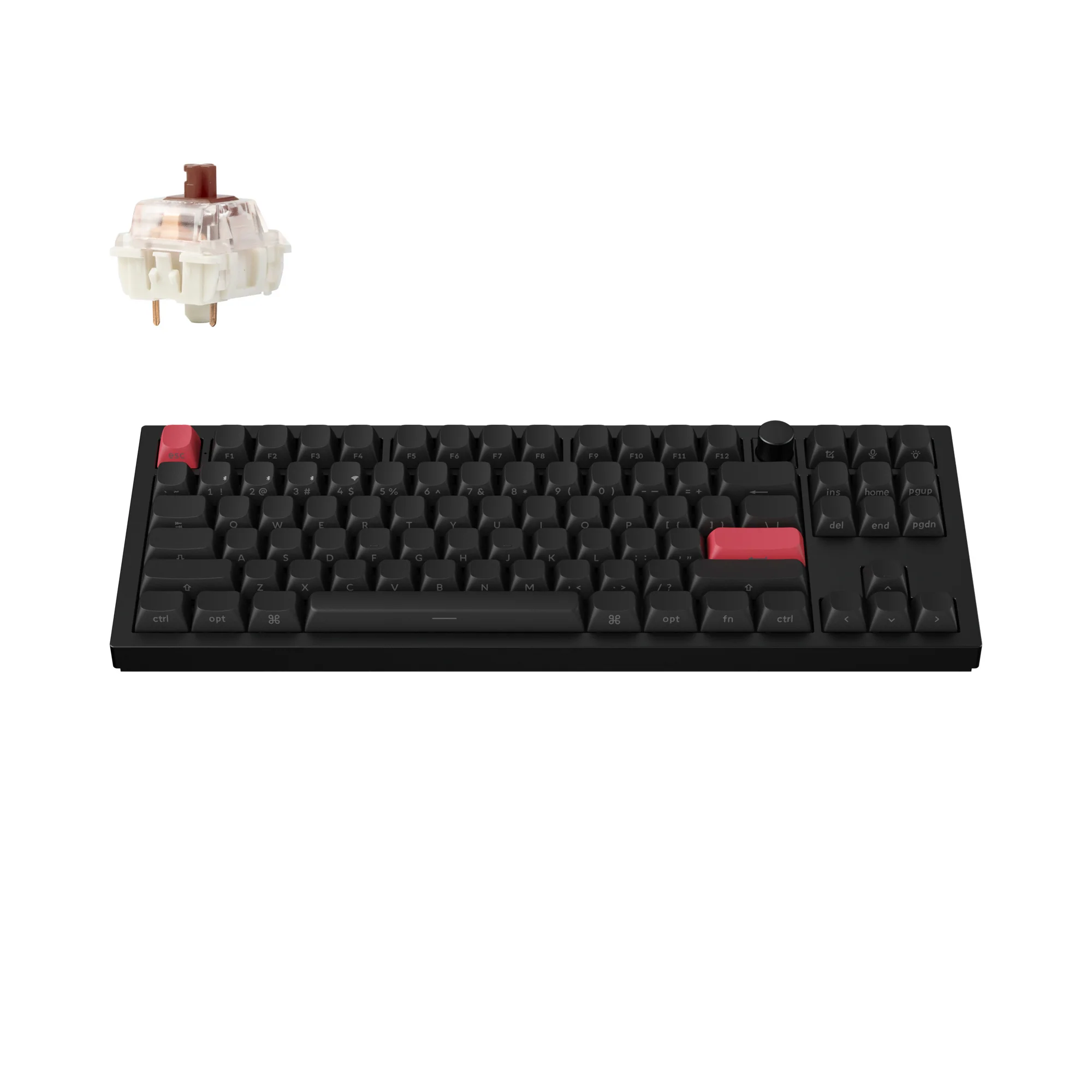 Keychron Q3 Max QMK/VIA Bezprzewodowa konfigurowalna klawiatura mechaniczna