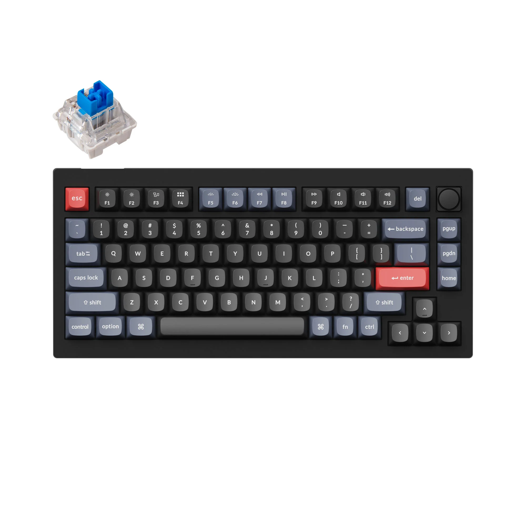 Keychron V1 QMK custom mekanisk tastatur