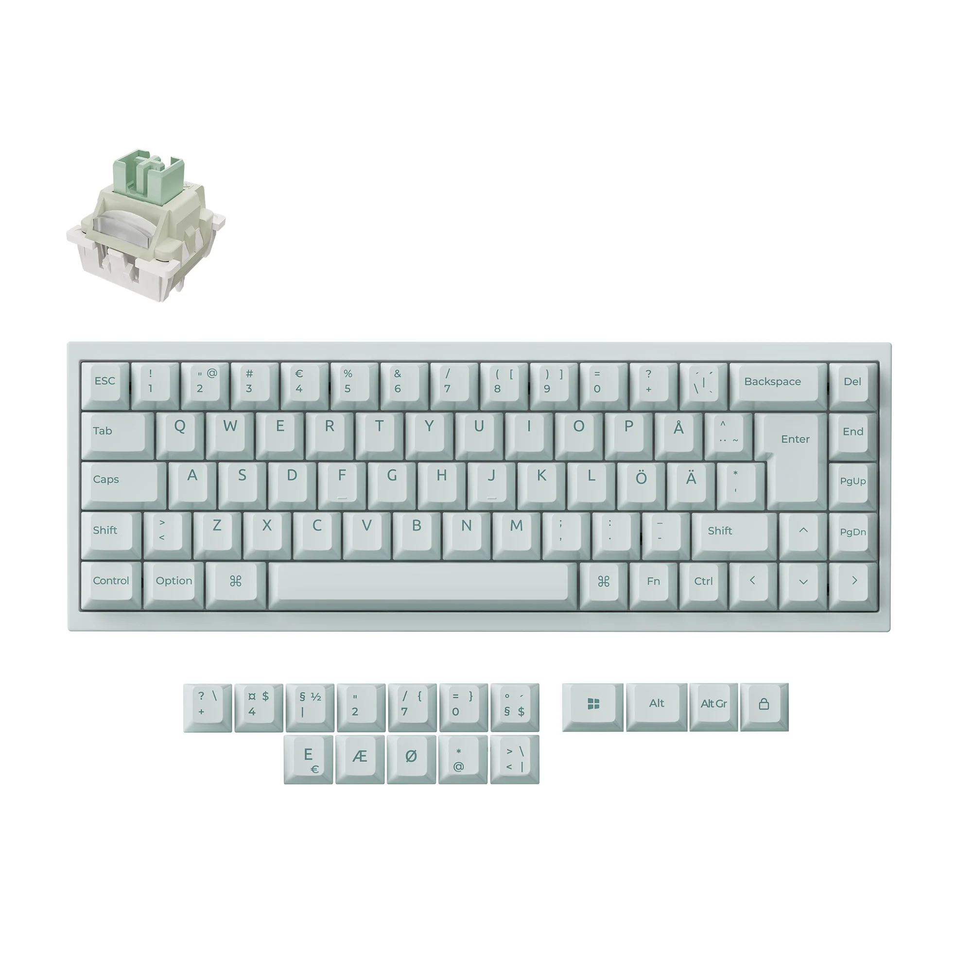 Keychron Q16 HE 8K Teclado con interruptores magnéticos