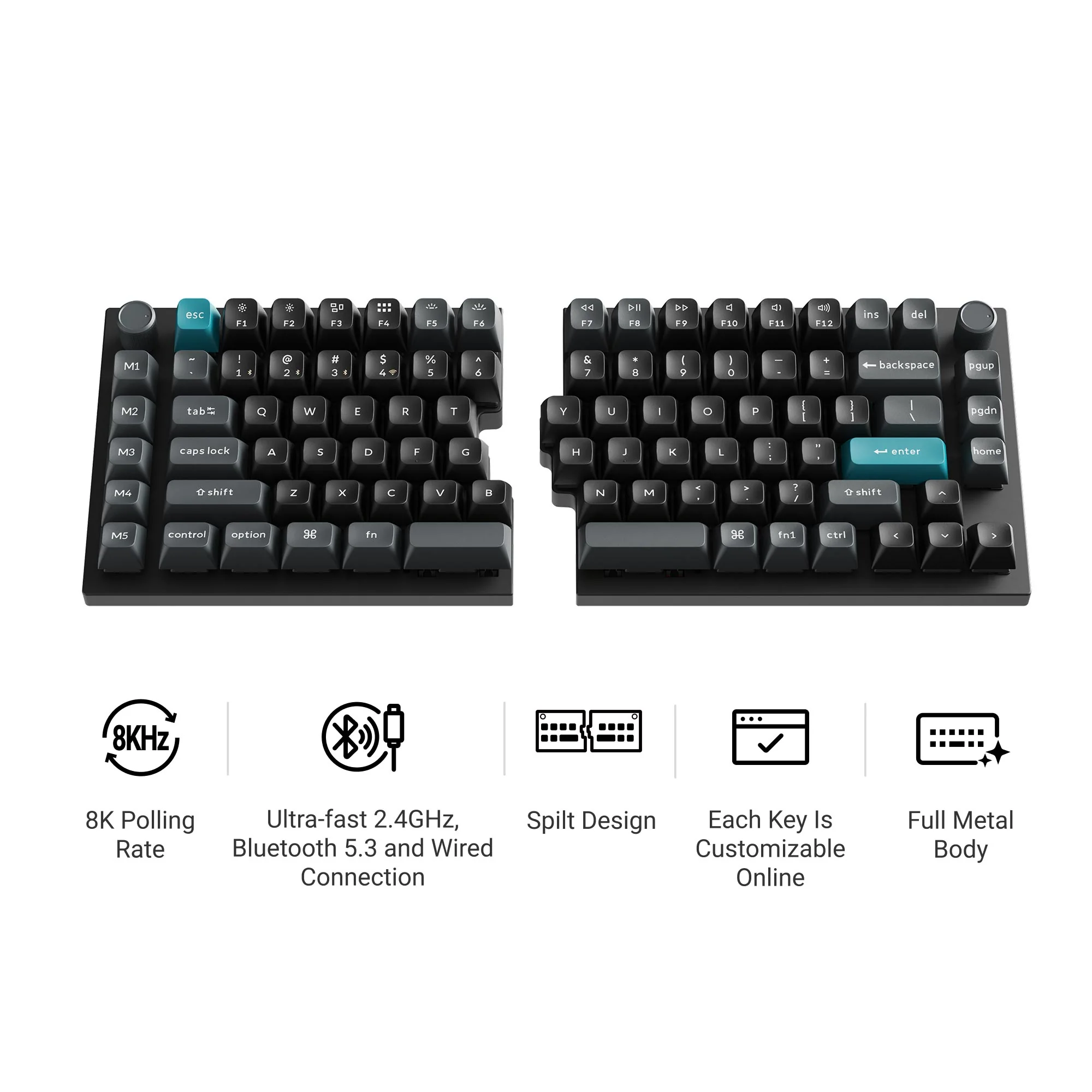 Keychron Q11 Ultra 8K Wireless Custom Mechanical Keyboard