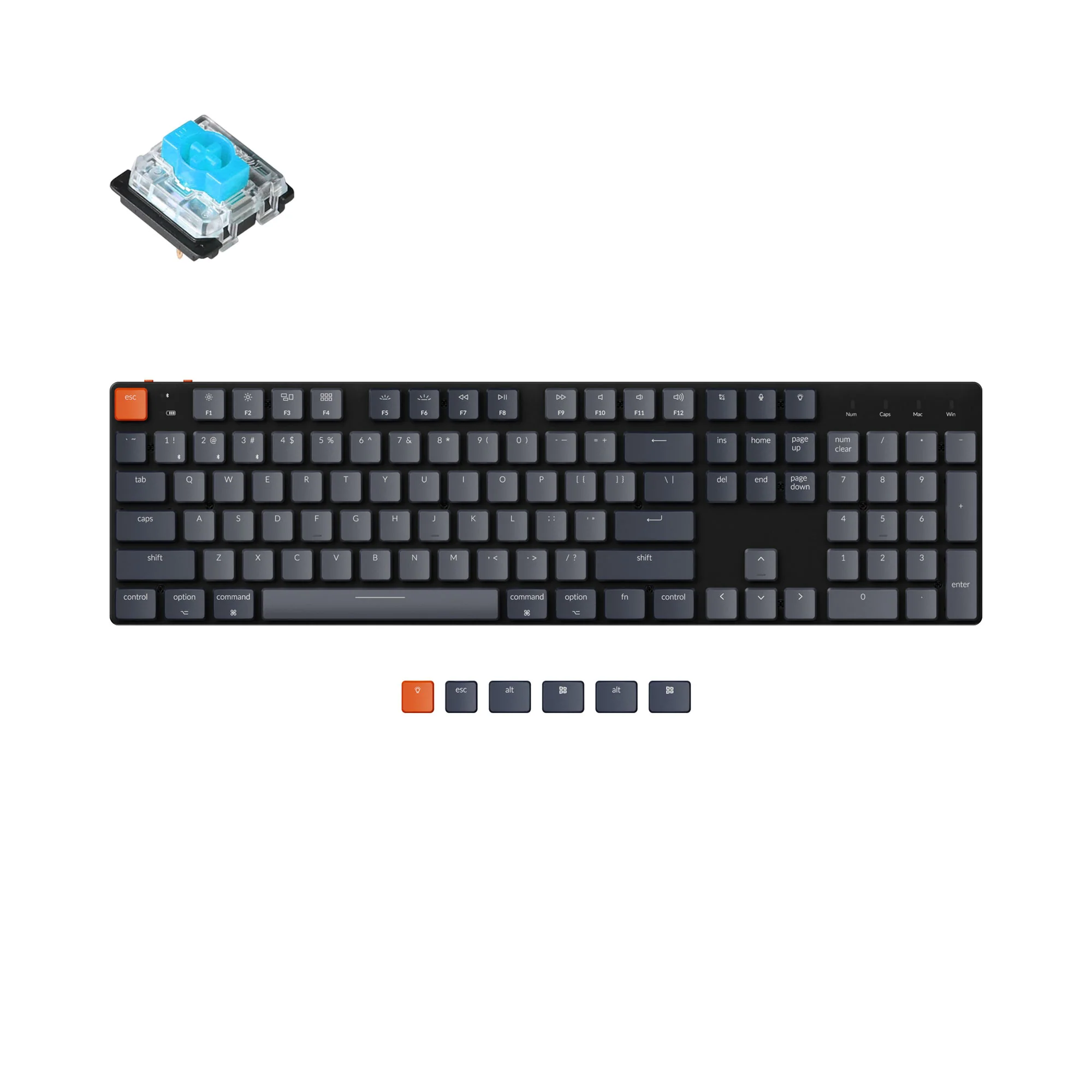 Clavier mécanique sans fil Keychron K5 SE