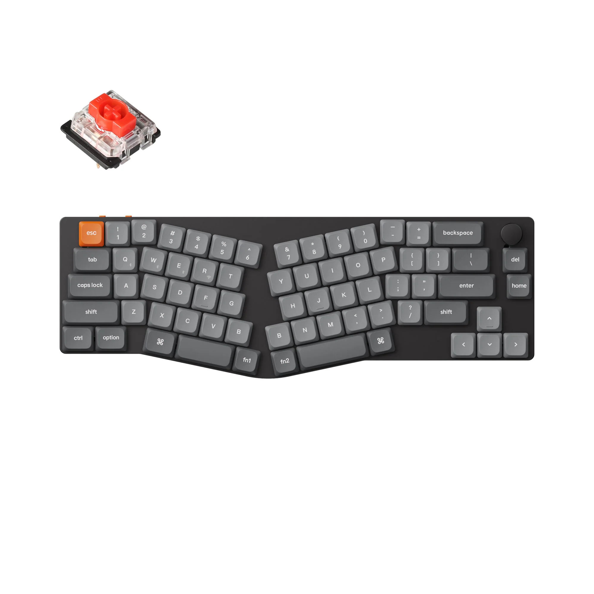 Keychron K11 Max (distribución Alice) QMK/VIA Teclado mecánico inalámbrico personalizado