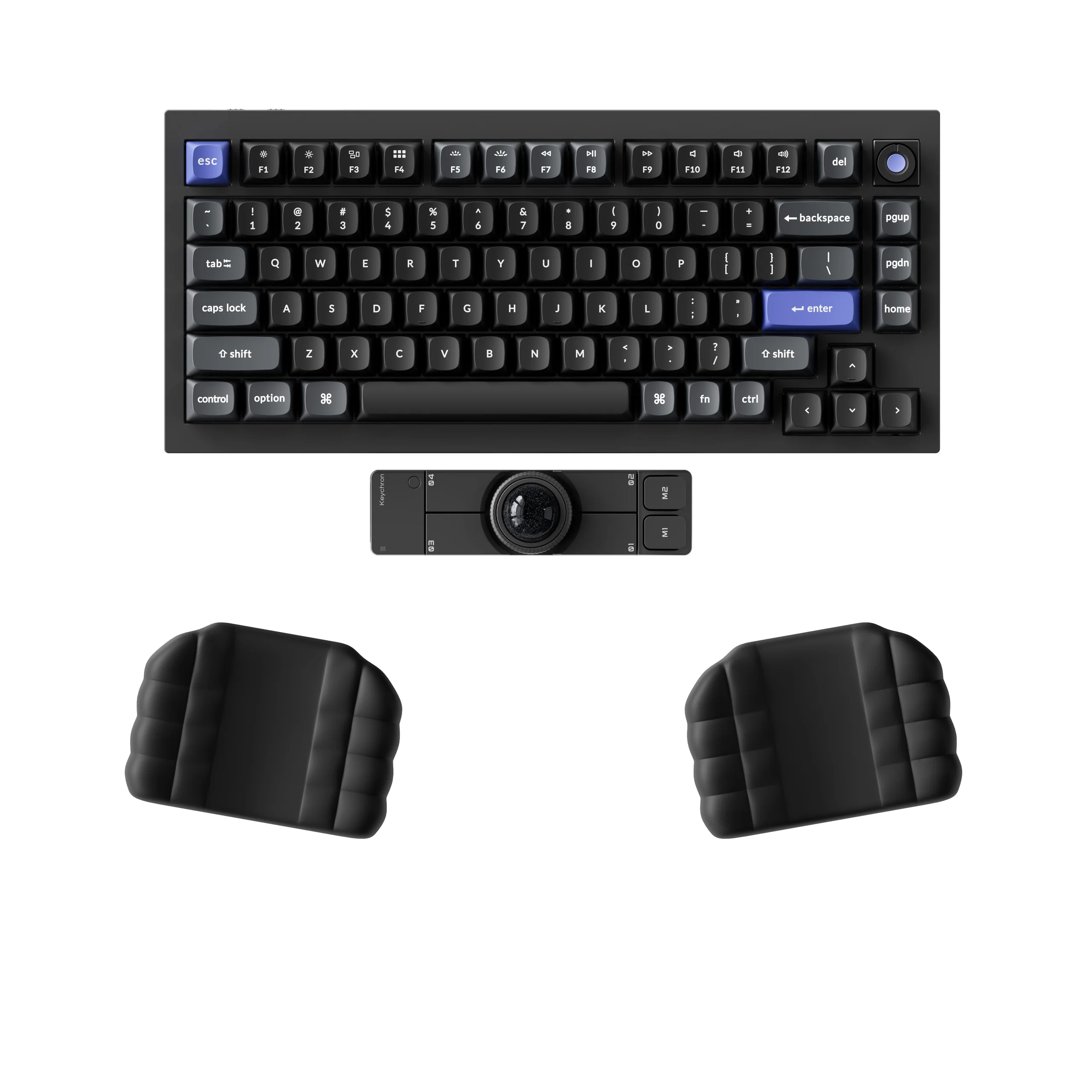 Keychron Reposamuñecas de silicona split