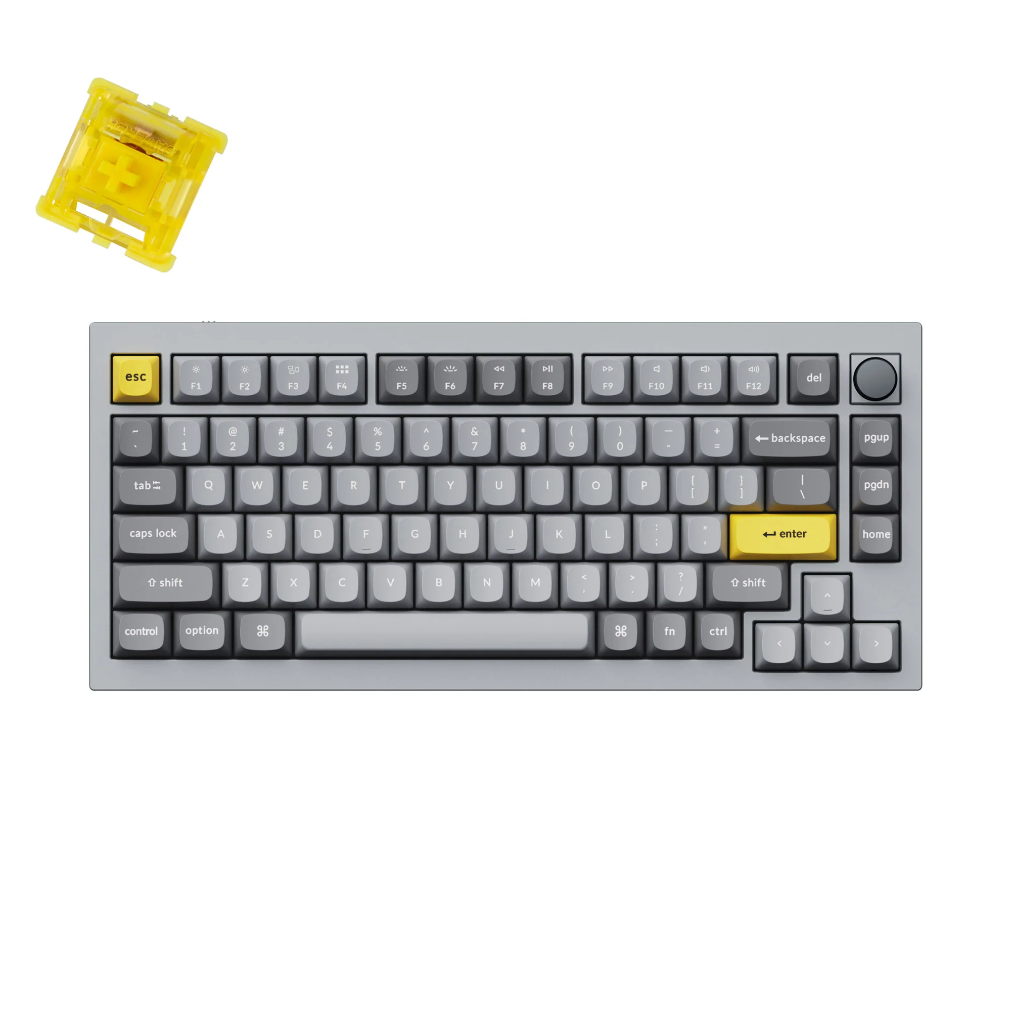Keychron Q1 QMK Teclado mecánico personalizado - Versión 1